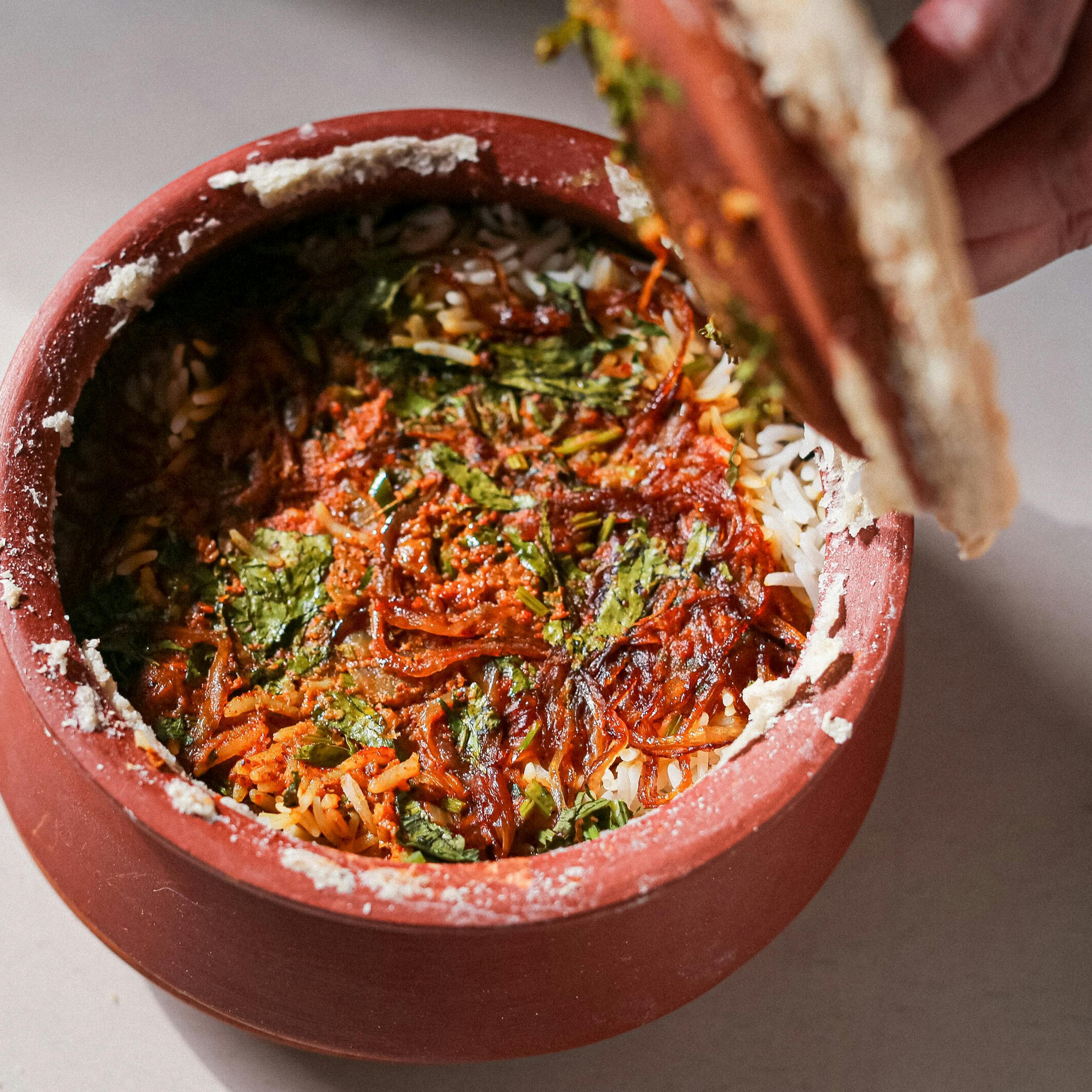 Biryani Bols in Clay Pot for 6-8 - Choose Your Own by Biryani Bol - Alternate image 1