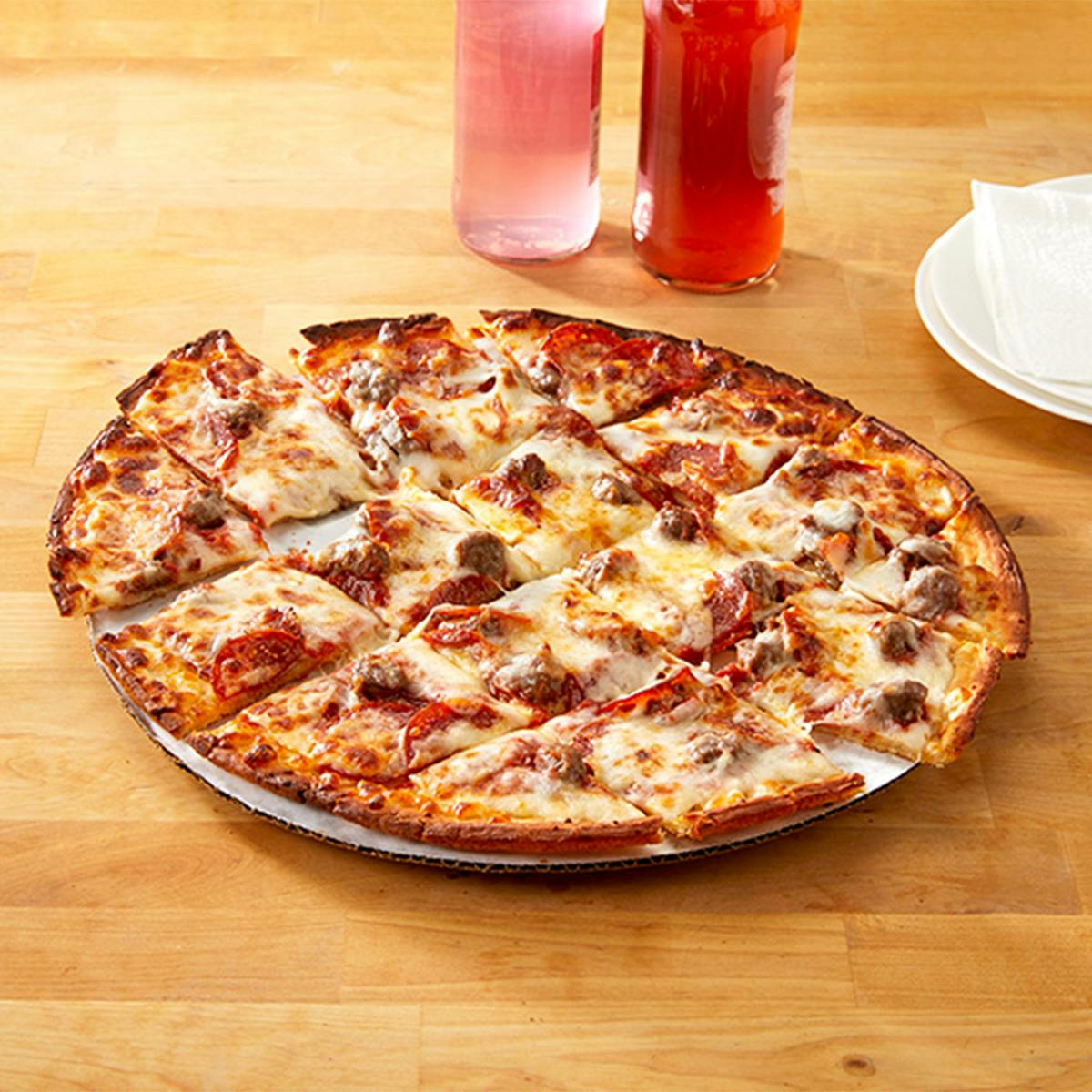 Gluten-Free Cauliflower Crust Sausage & Pepperoni - 3 Pizzas by Heggies Pizza