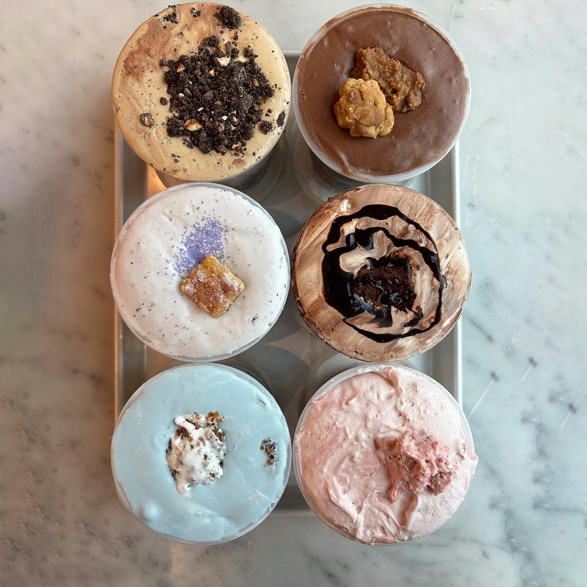 "Spring Sweets" Ice Cream Collection - 6 Pack by Caffè Panna Ice Cream