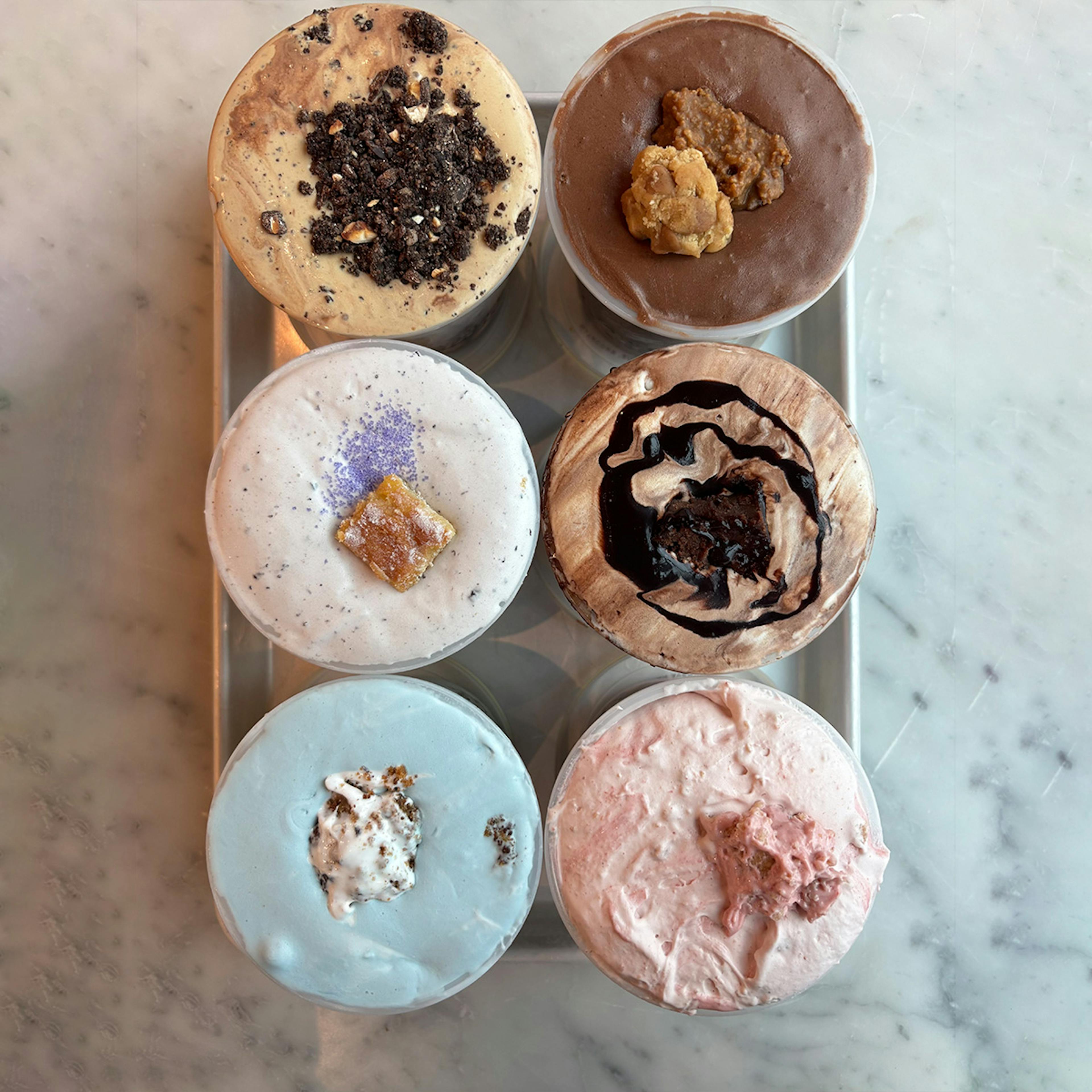 "Spring Sweets" Ice Cream Collection - 6 Pack by Caffè Panna Ice Cream