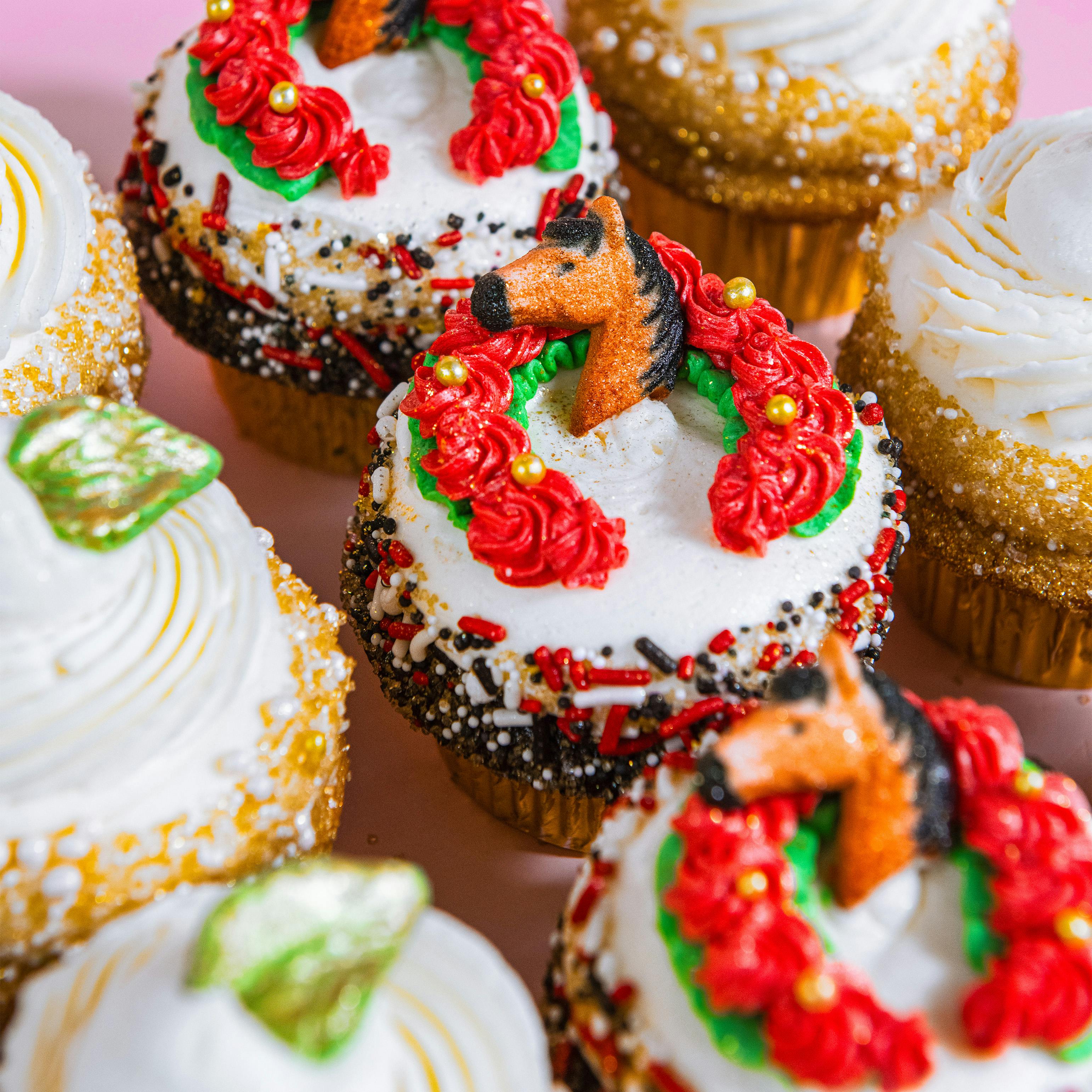 Derby Cupcakes - 12 Pack by Trophy Cupcakes