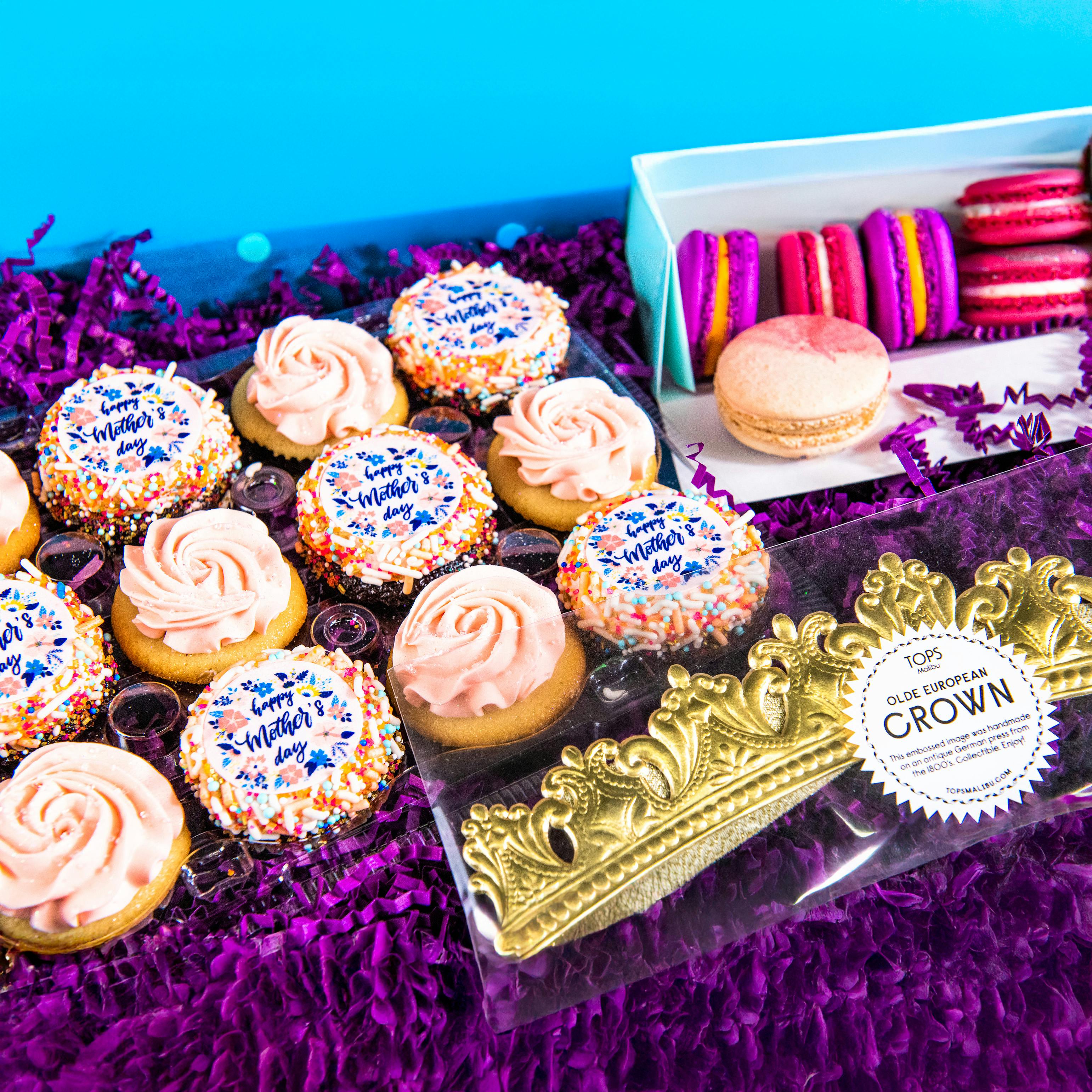 Mother's Day Dessert Sampler Gift Box by Trophy Cupcakes - Alternate image 2