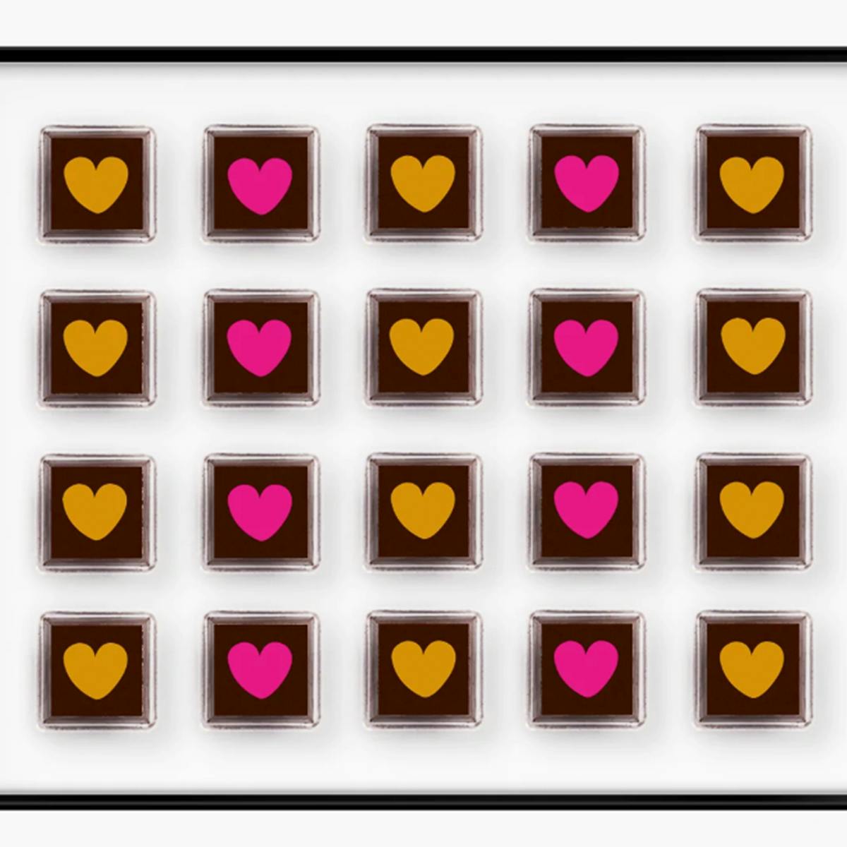 Mother's Day Rosé & Champagne Chocolates Gift Box by Compartés Chocolates - Alternate image 1