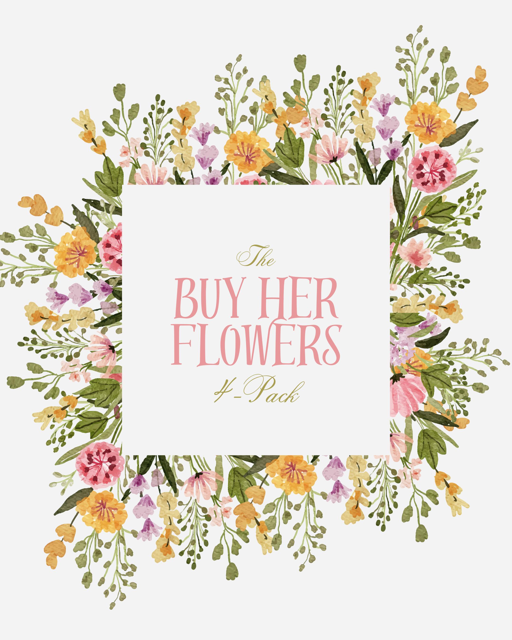 Mother's Day "Buy Her Flowers" Ice Cream - 4 Pints by Andia's Ice Cream - Alternate image 6