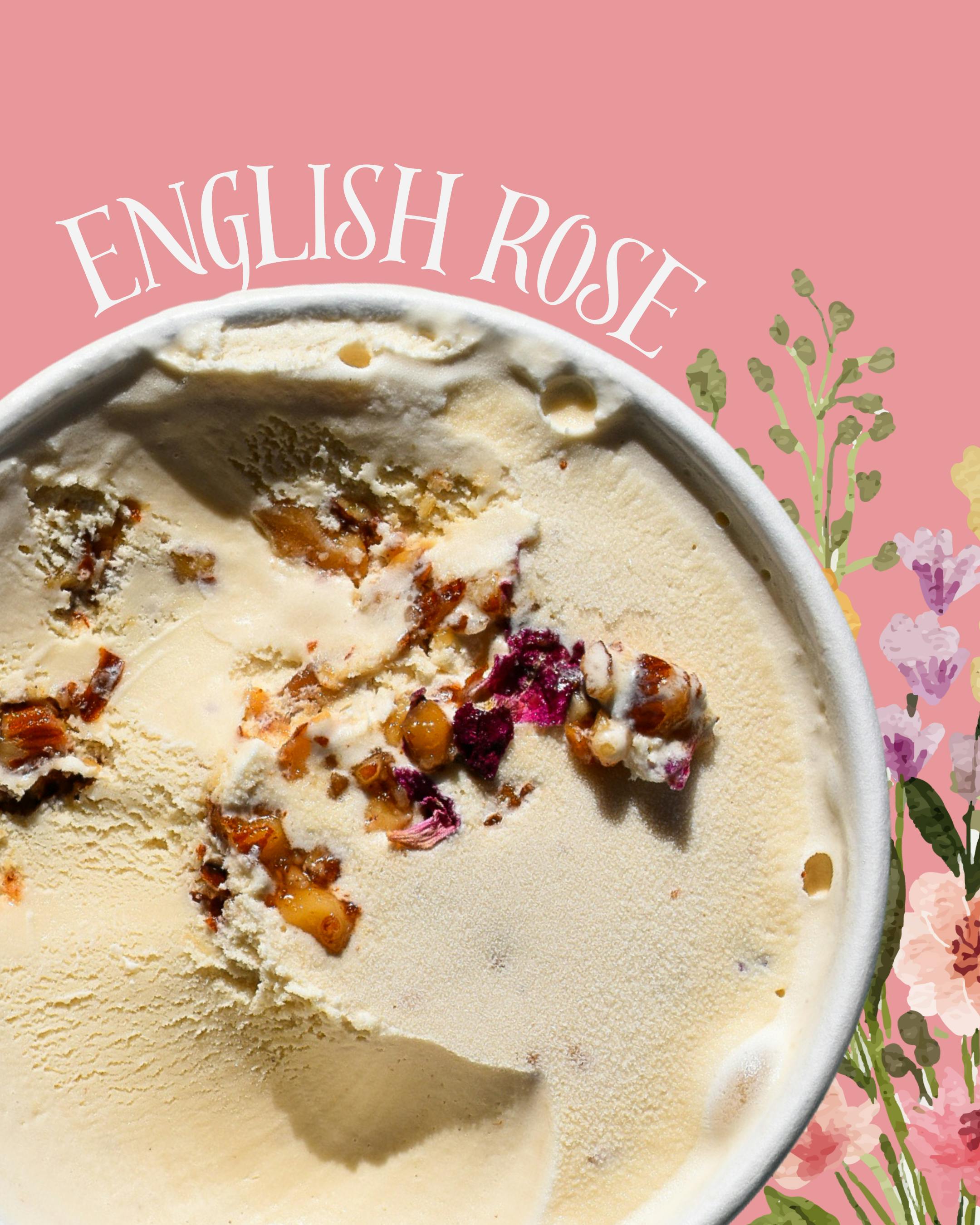 Mother's Day "Buy Her Flowers" Ice Cream - 4 Pints by Andia's Ice Cream - Alternate image 3