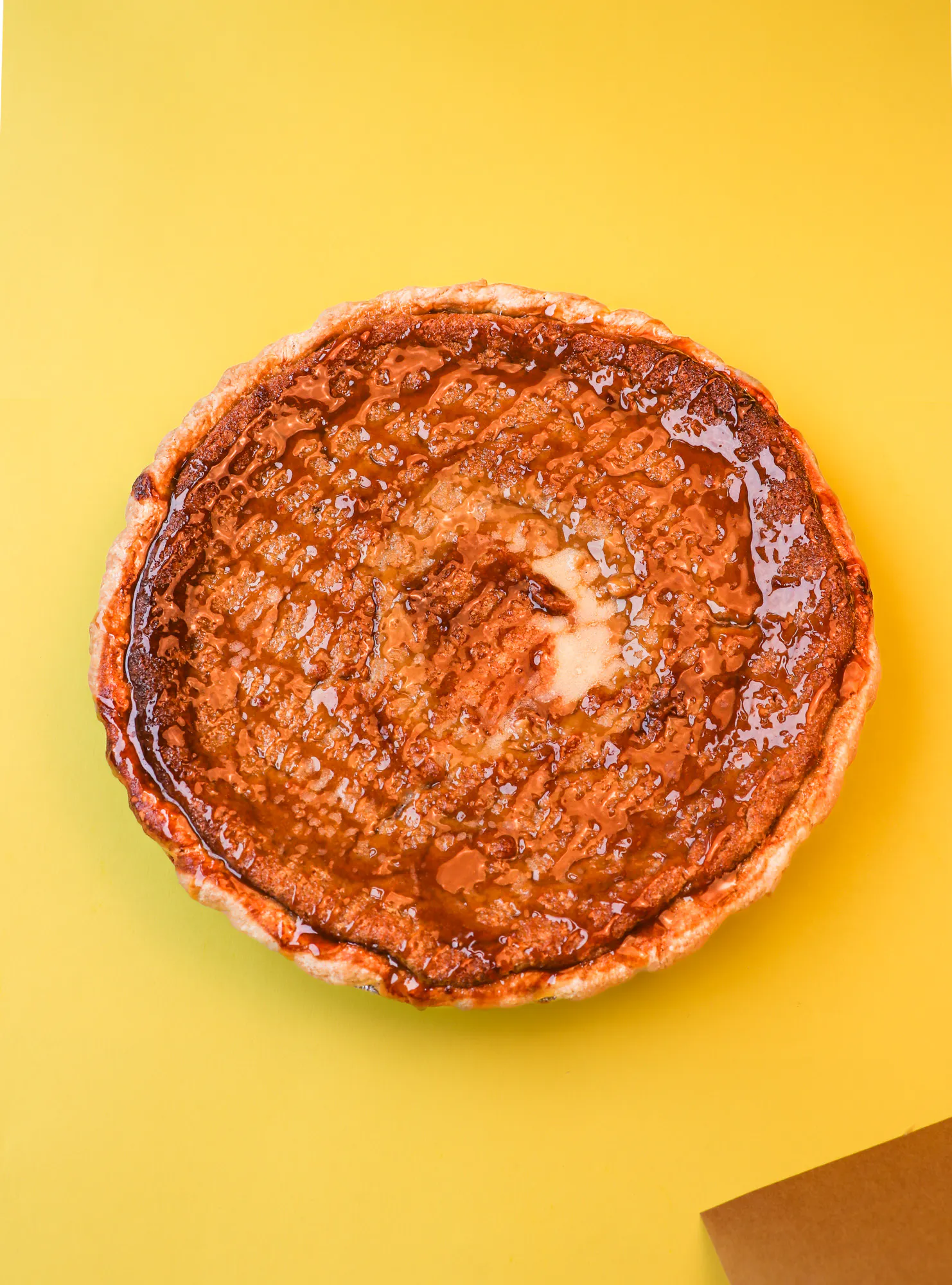 Salted Caramel Chess Pie by B-More Pies