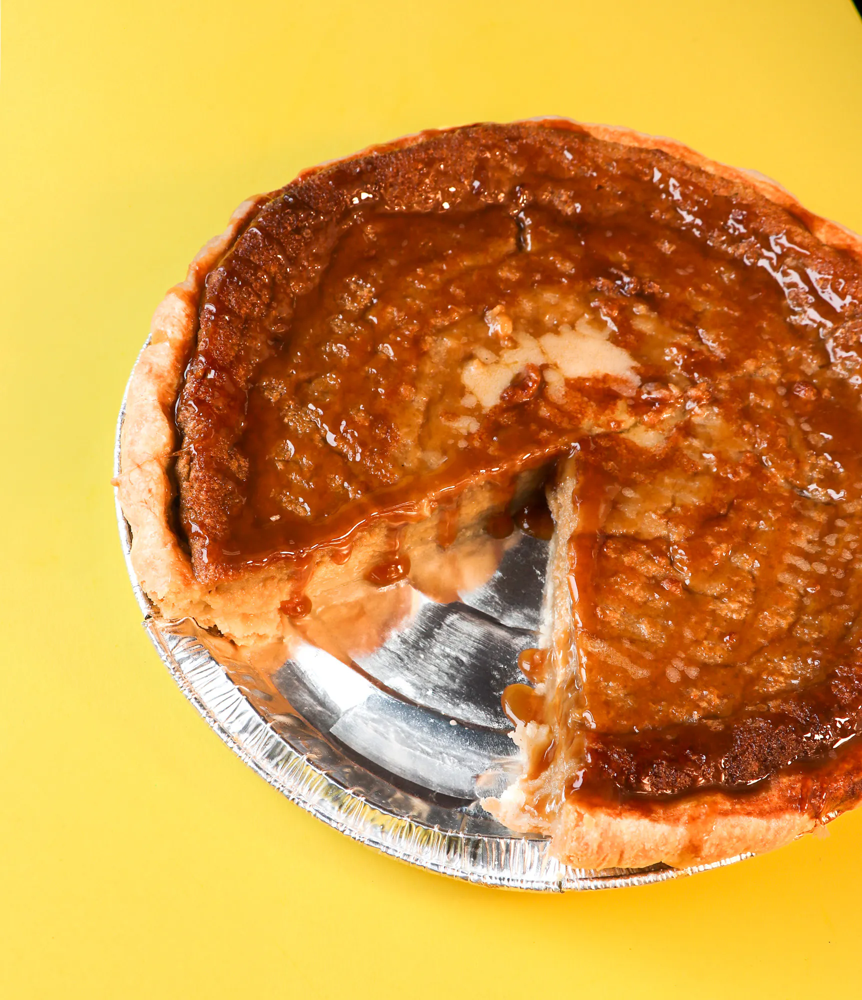 Salted Caramel Chess Pie by B-More Pies - Alternate image 3