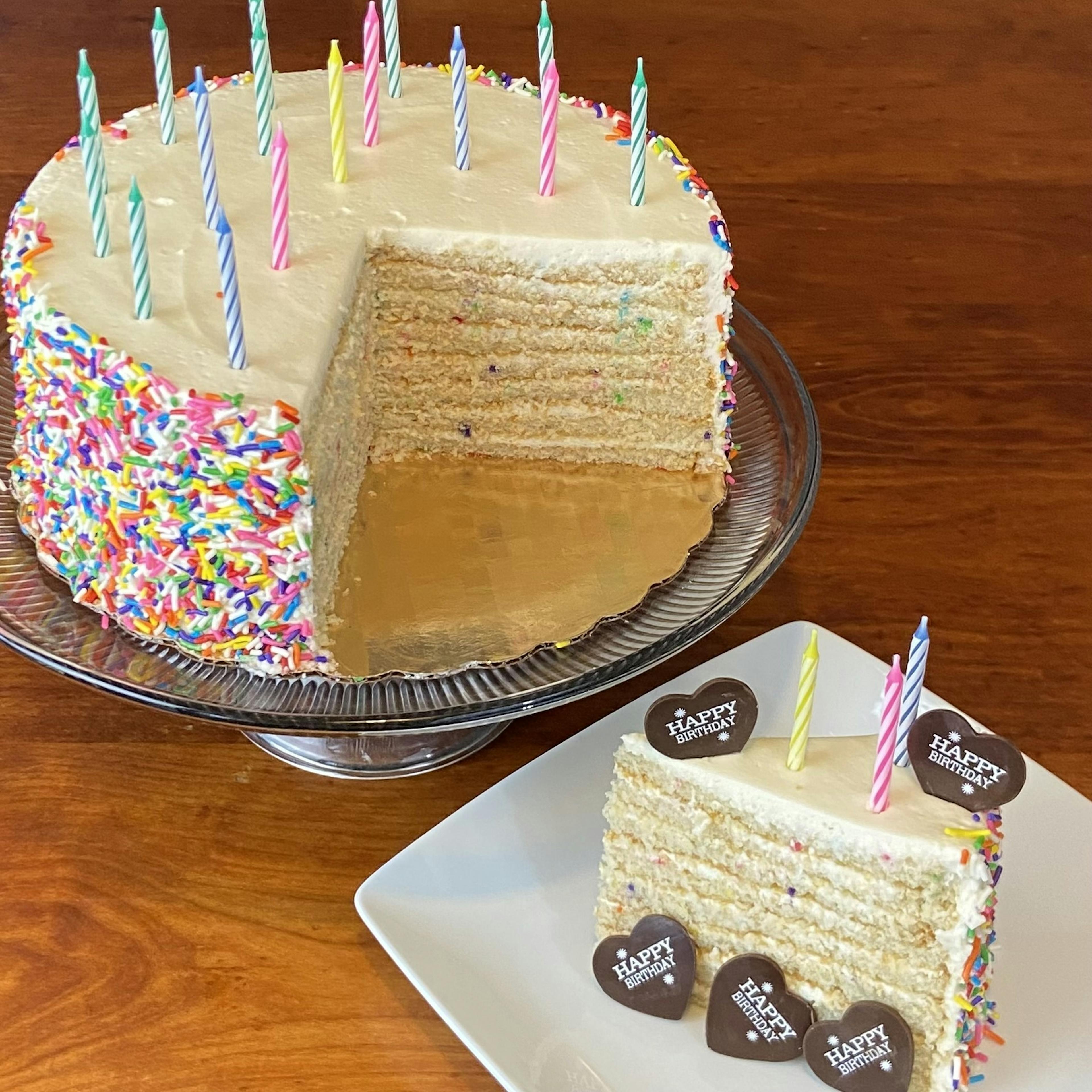 Large Smith Island Cake + Ice Cream Birthday Gift Set by Smith Island Baking Company - Alternate image 2