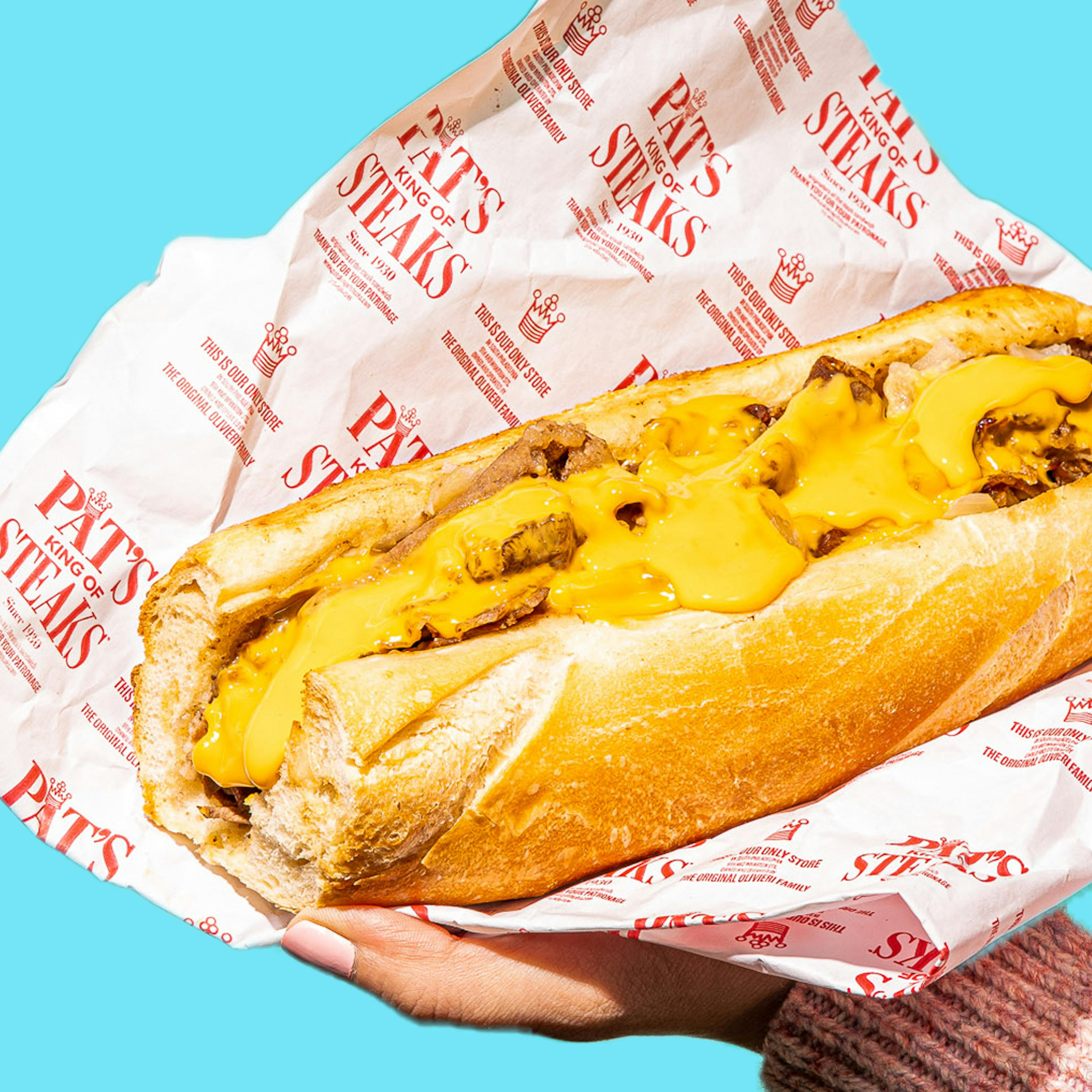 Pat's Original Classic Philly Cheesesteak - 4 Pack by Pat's King of Steaks