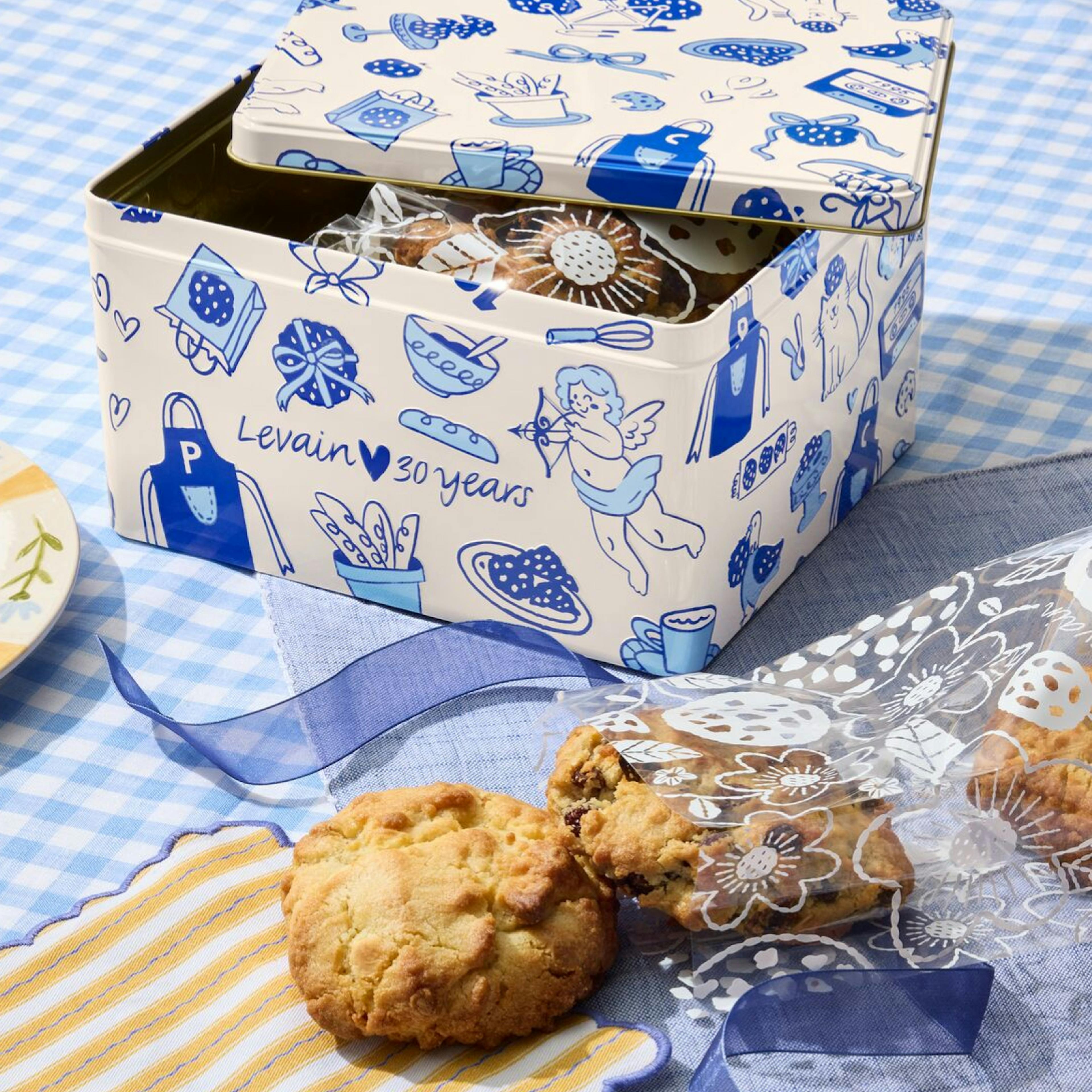 30th Year Cookie Gift Tin by Levain Bakery