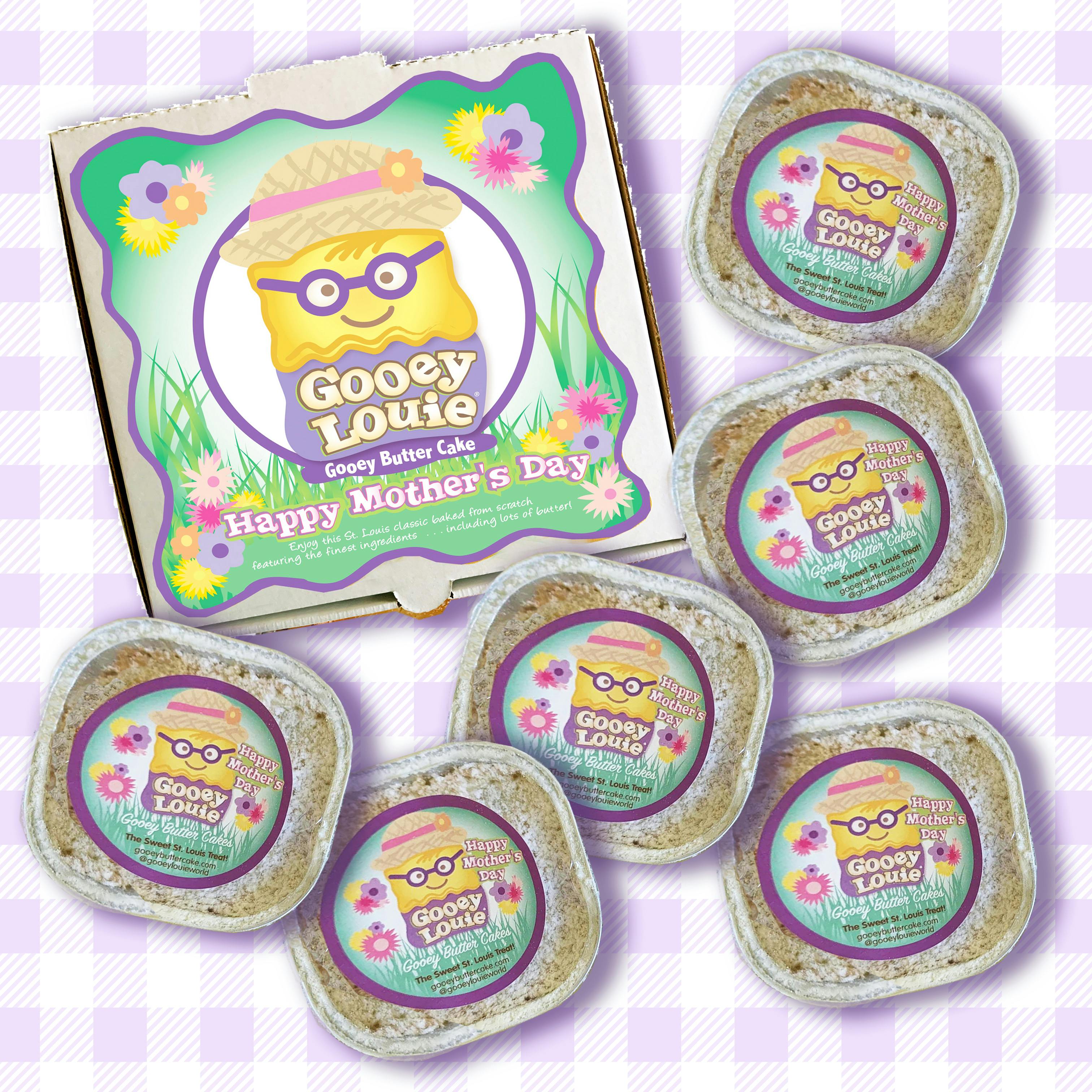 Mother's Day Mini Gooey Butter Cakes - Choose Your Own 6 Pack by Gooey Louie®