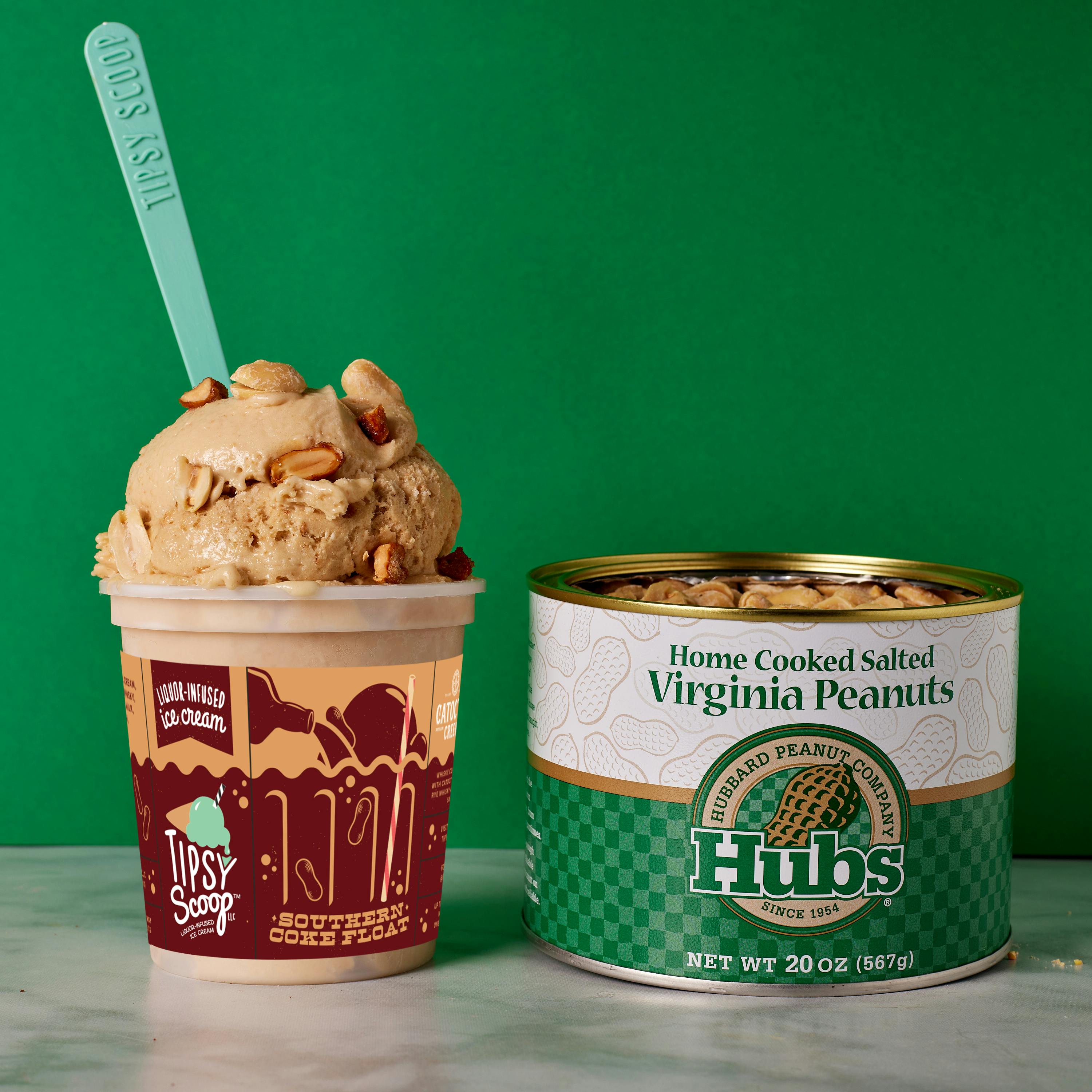 Derby Whiskey Lovers' Boozy Ice Cream - 4 Pints by Tipsy Scoop Boozy Ice Cream - Alternate image 1