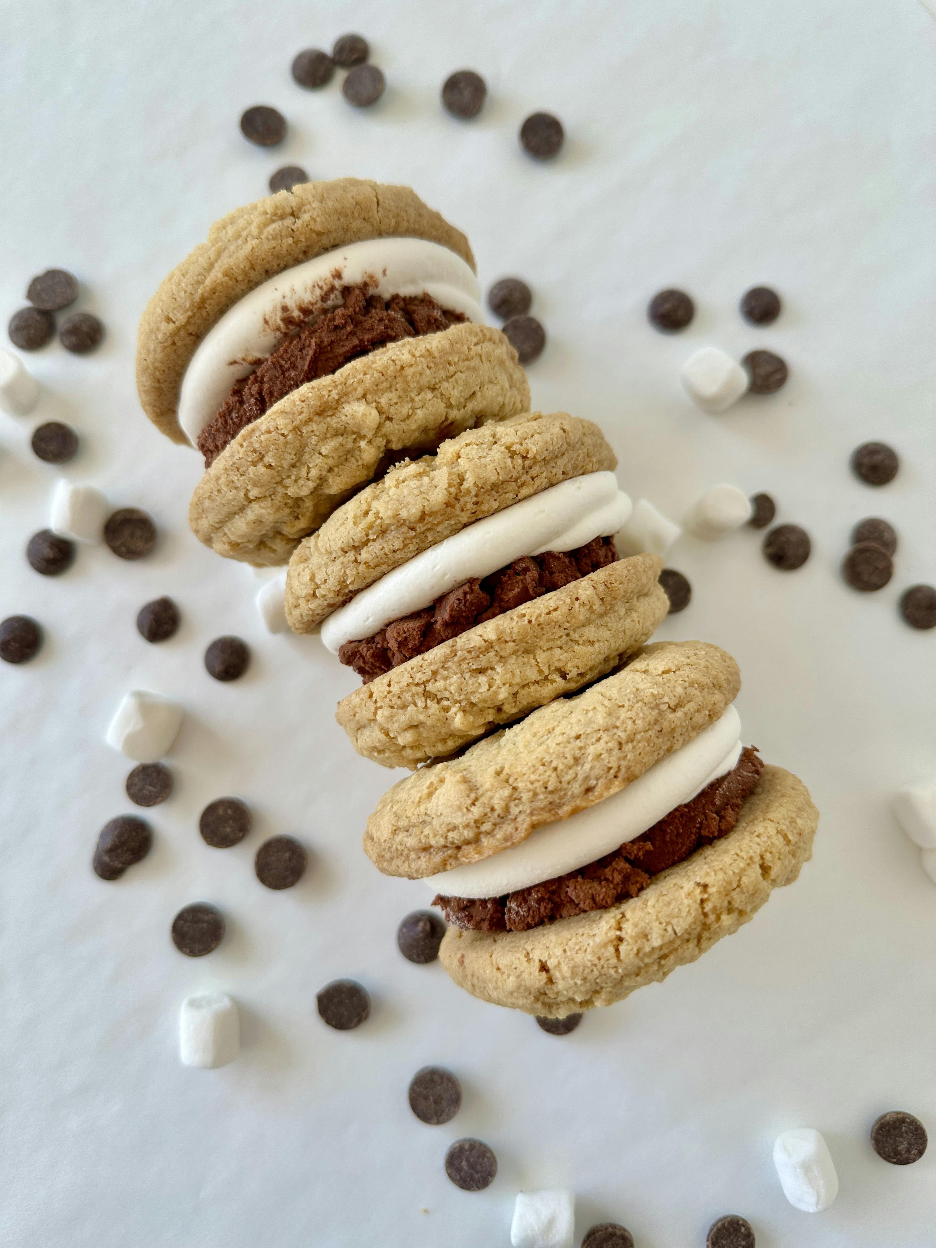 Gluten Free S'mores Cookie Sandwiches - 12 Pack by Ocean House Bakery
