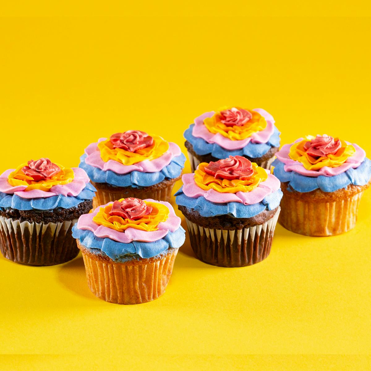 Vegan + Gluten Free Cinco De Mayo Cupcakes - 12 Pack by Erin McKenna's Bakery - Alternate image 4