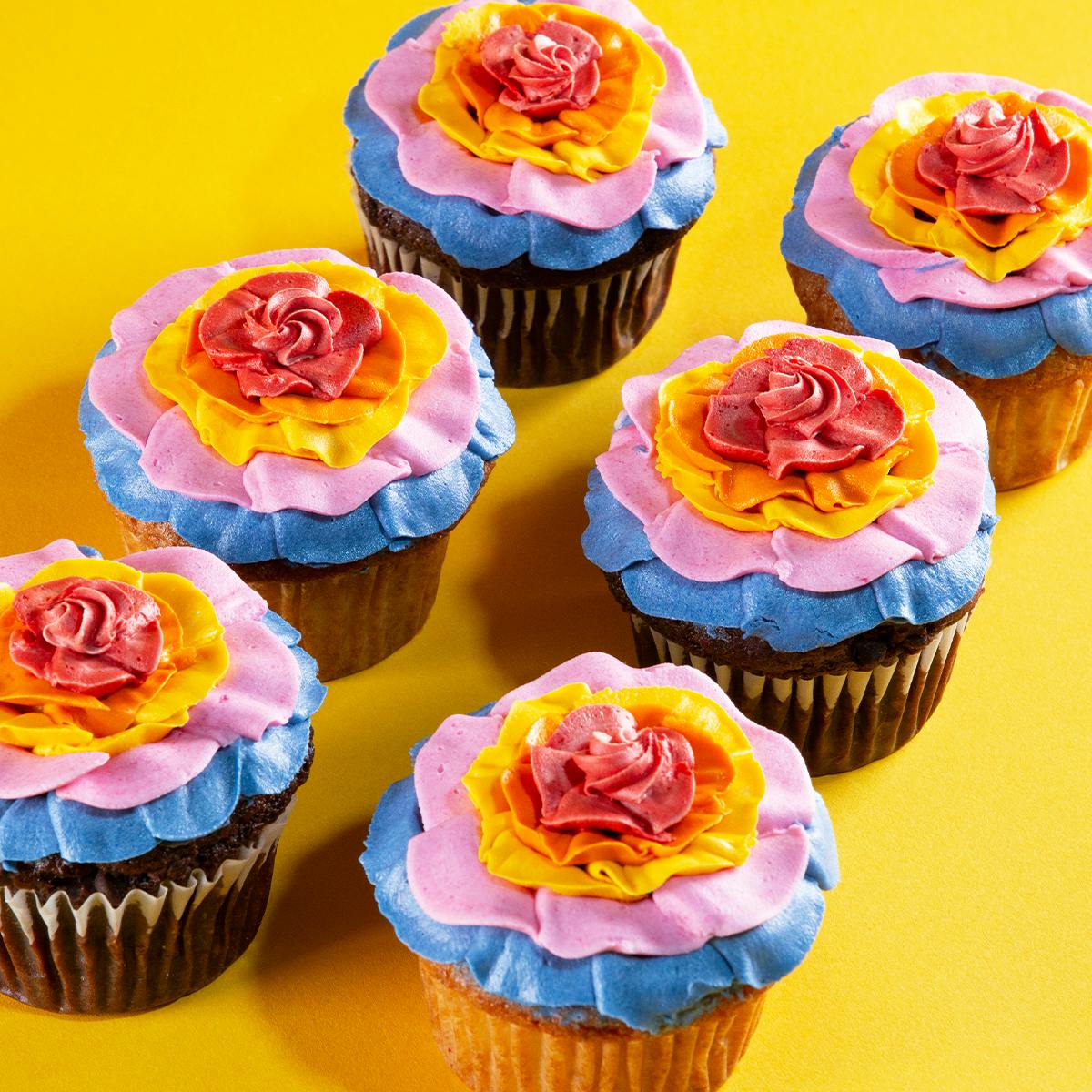 Vegan + Gluten Free Cinco De Mayo Cupcakes - 12 Pack by Erin McKenna's Bakery