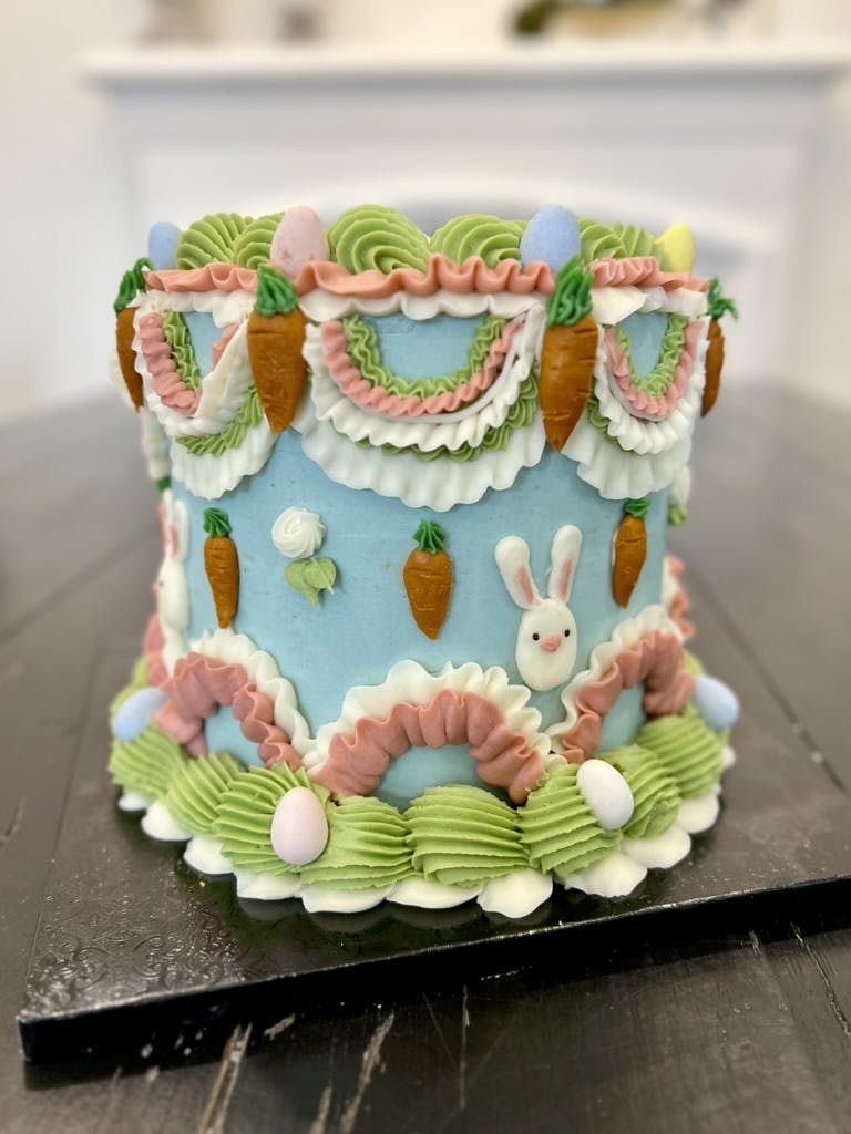 Vintage Easter Cake by Elle's Belles Bakery