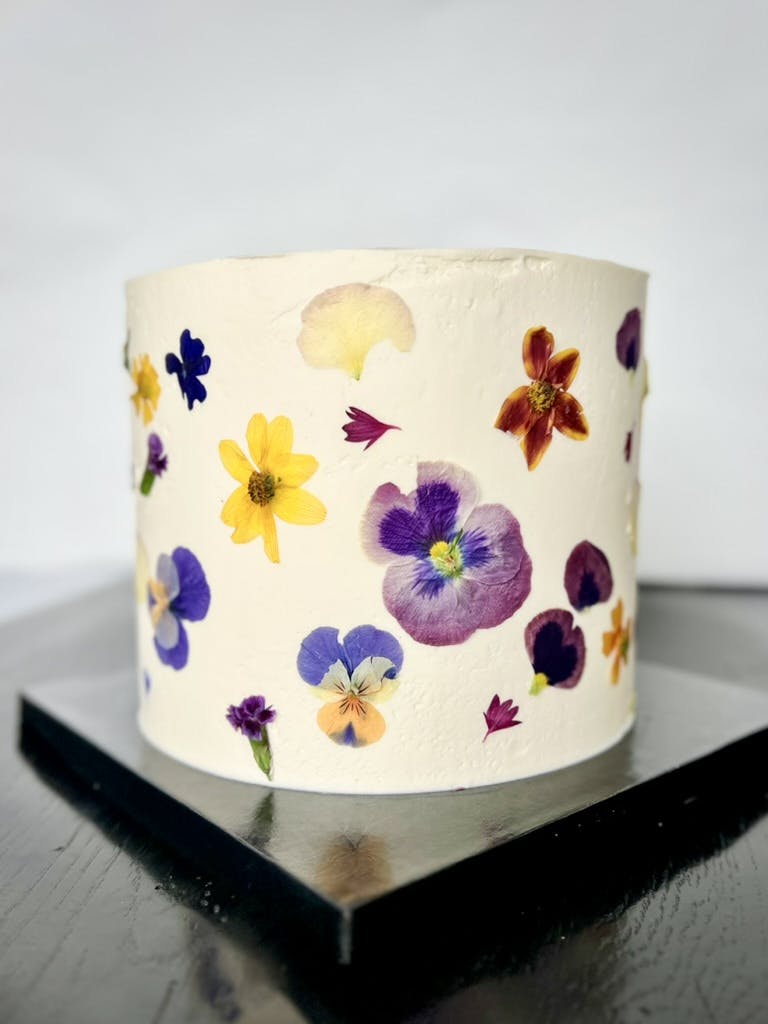 Pressed Flower Cake by Elle's Belles Bakery - Alternate image 2