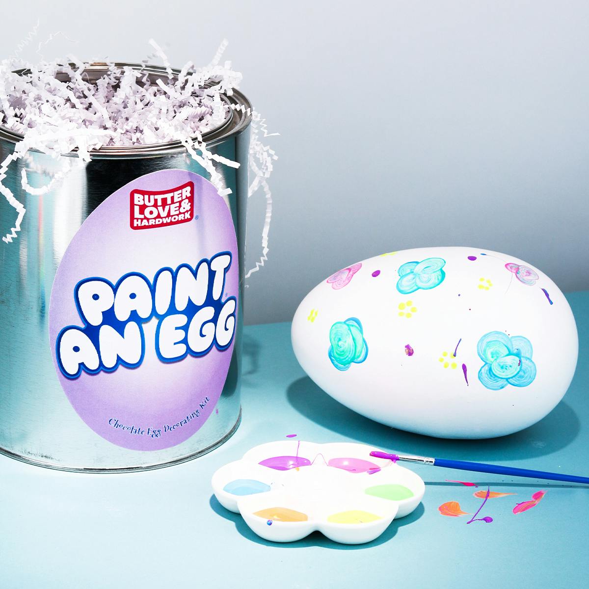 Breakable Chocolate "Paint-An-Egg" Gift Box by BUTTERLOVEANDHARDWORK