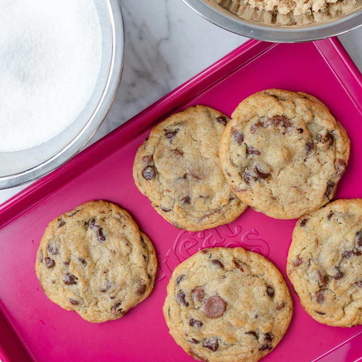 "Half-Baked" Chocolate Chip Cookies by Janie’s