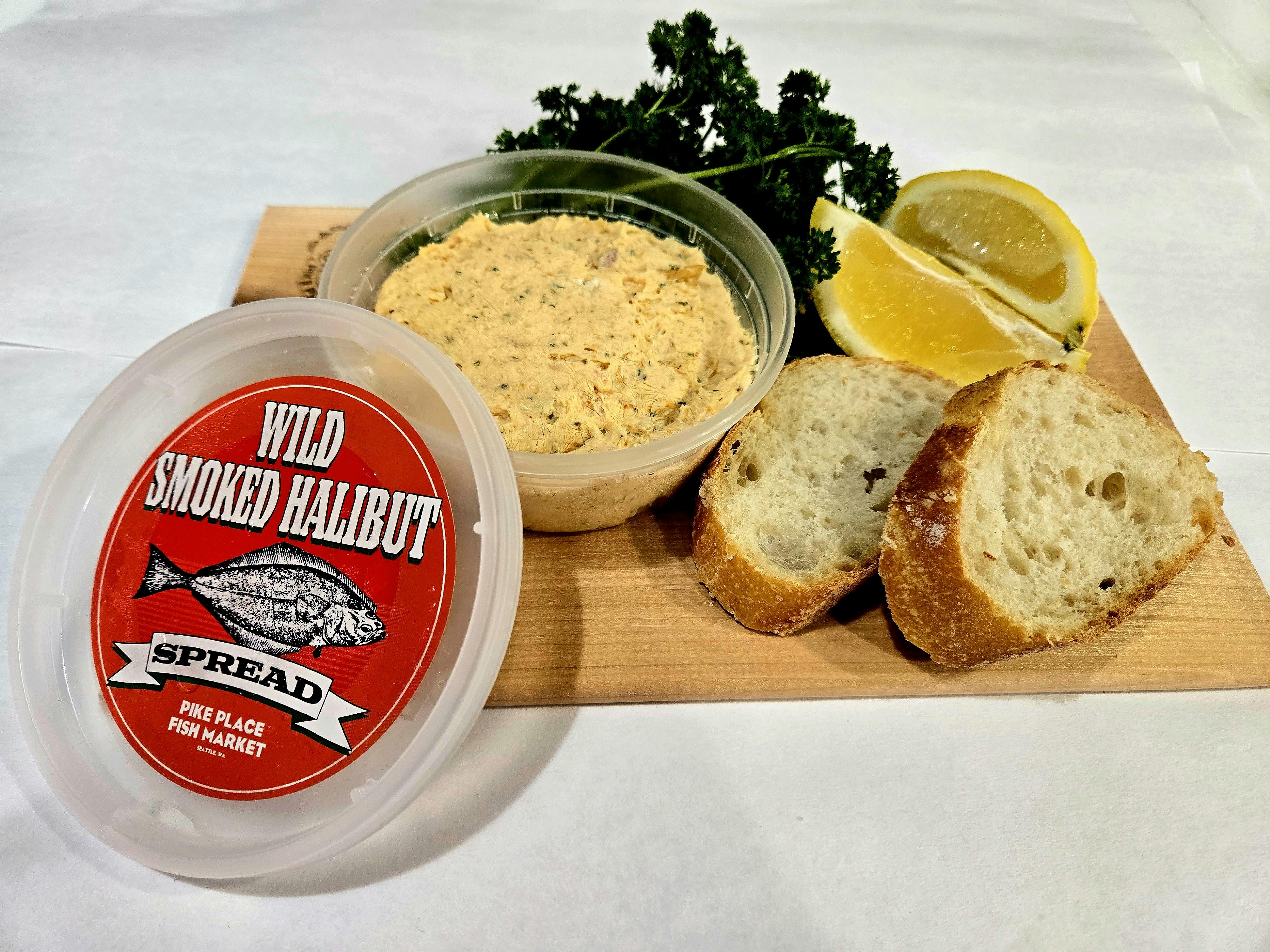 Wild Smoked Halibut Spread, 7 oz. by Pike Place Fish Market