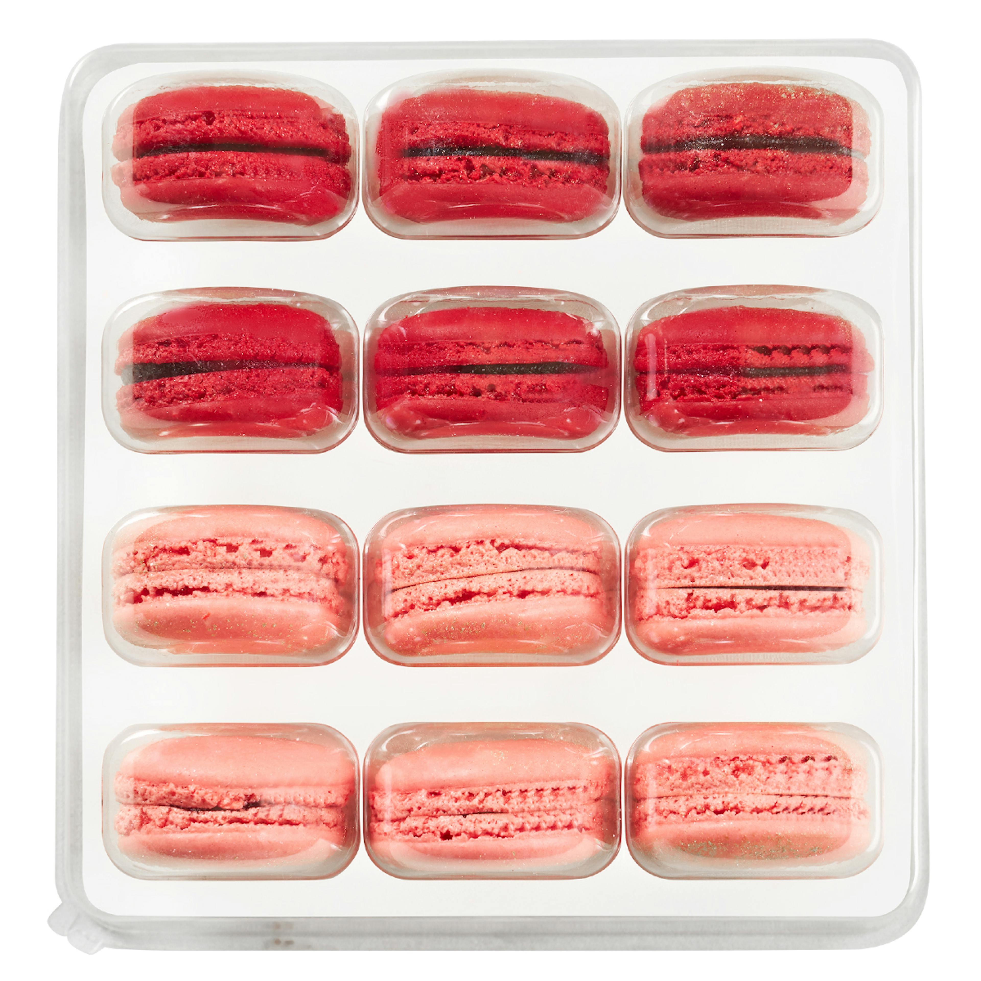 Mother's Day Macarons - 12 Pack by Kreuther Handcrafted Chocolate - Alternate image 1