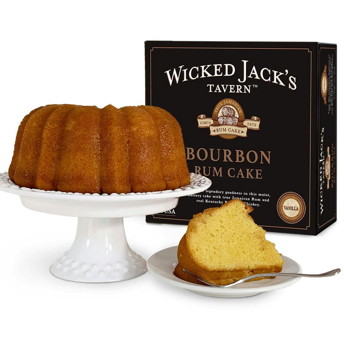 Bourbon Rum Cake by Wicked Jack's Tavern