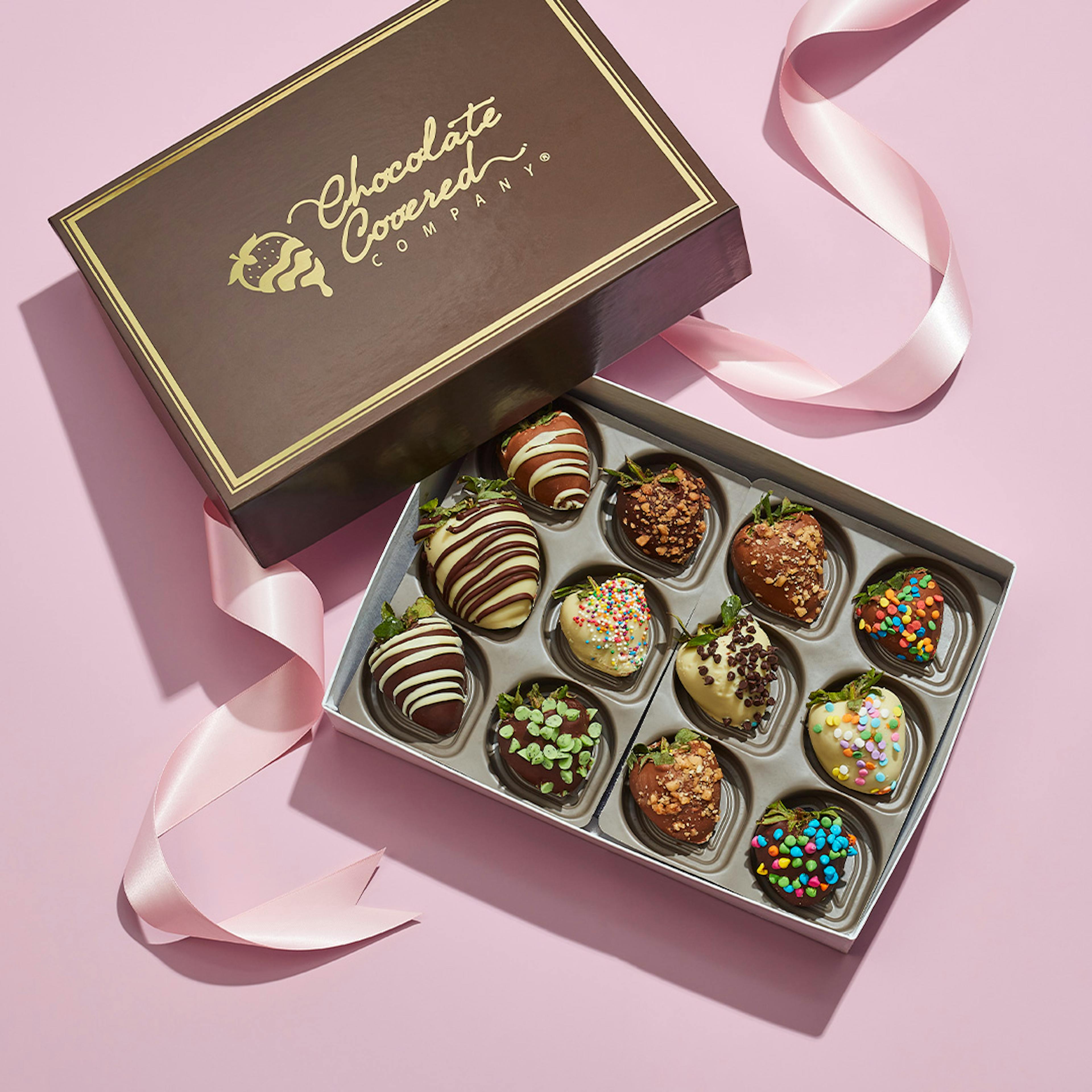 Ultimate Chocolate Covered Strawberries by The Chocolate Covered Co.