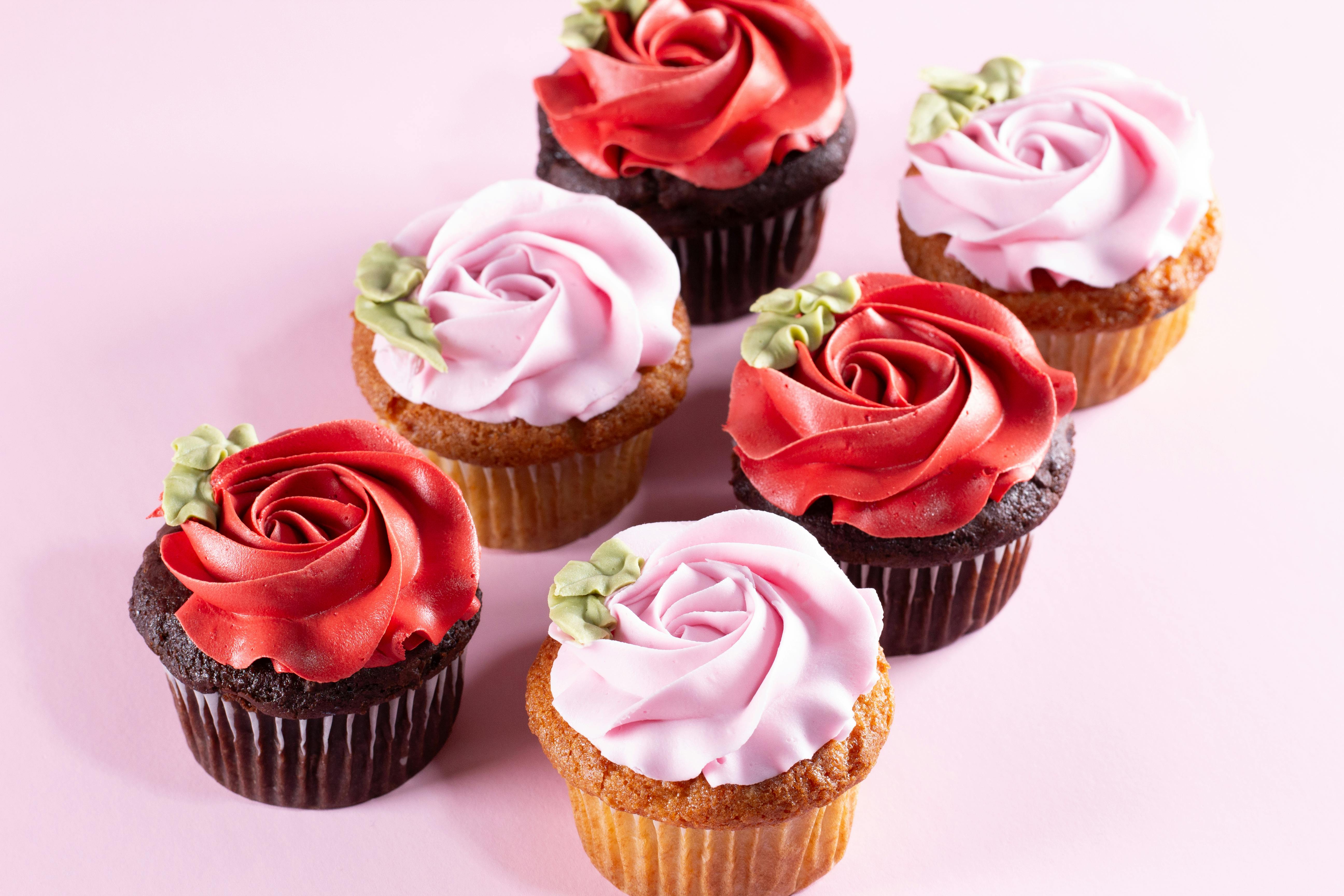 Vegan + Gluten Free Mother's Day Bouquet Cupcakes - 12 Pack by Erin McKenna's Bakery