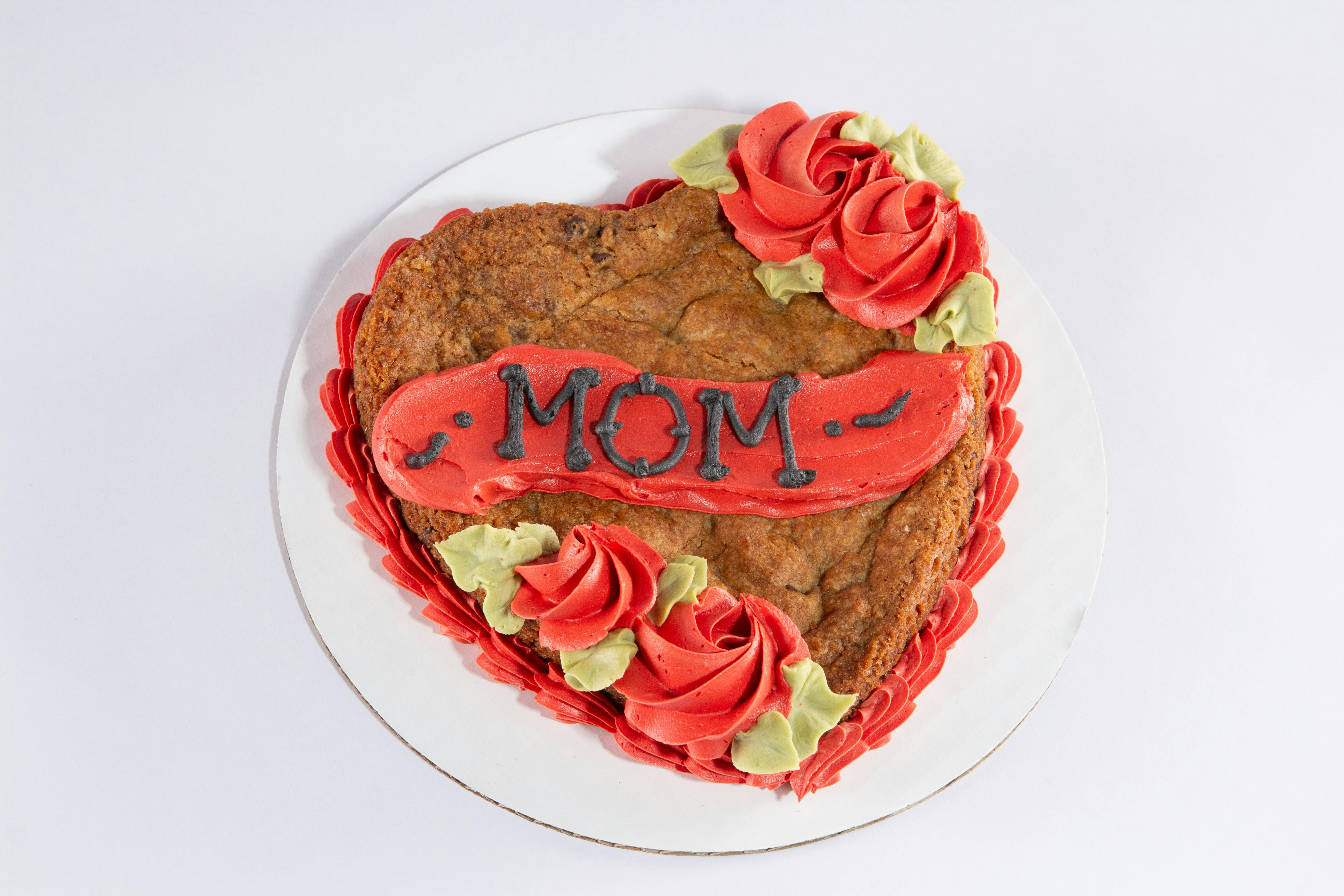 Vegan + Gluten Free Mother's Day Chocolate Chip Cookie Cake by Erin McKenna's Bakery