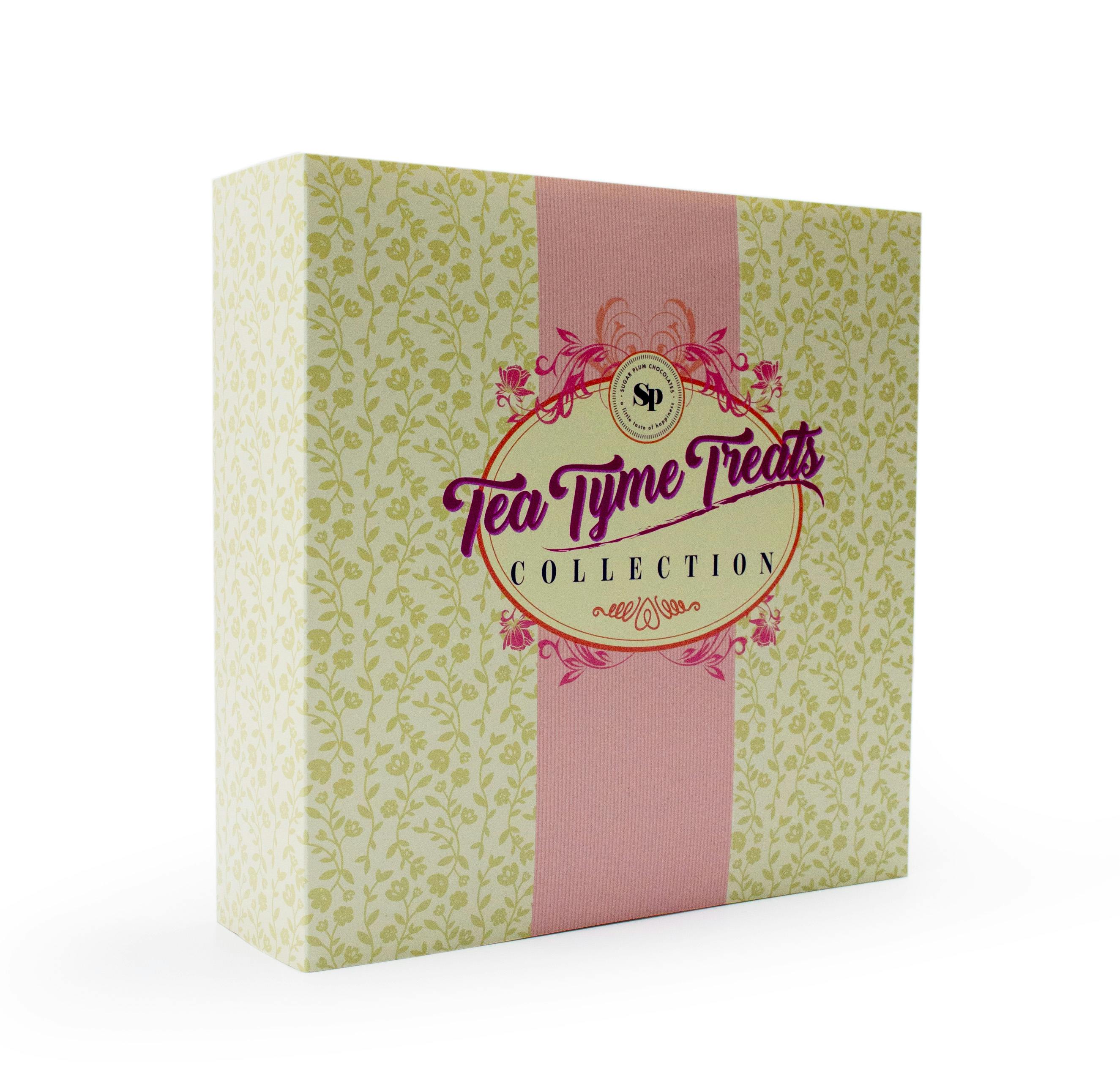 "Tea Tyme & Treats" Tea & Snacks Gift Box by Sugar Plum - Alternate image 6