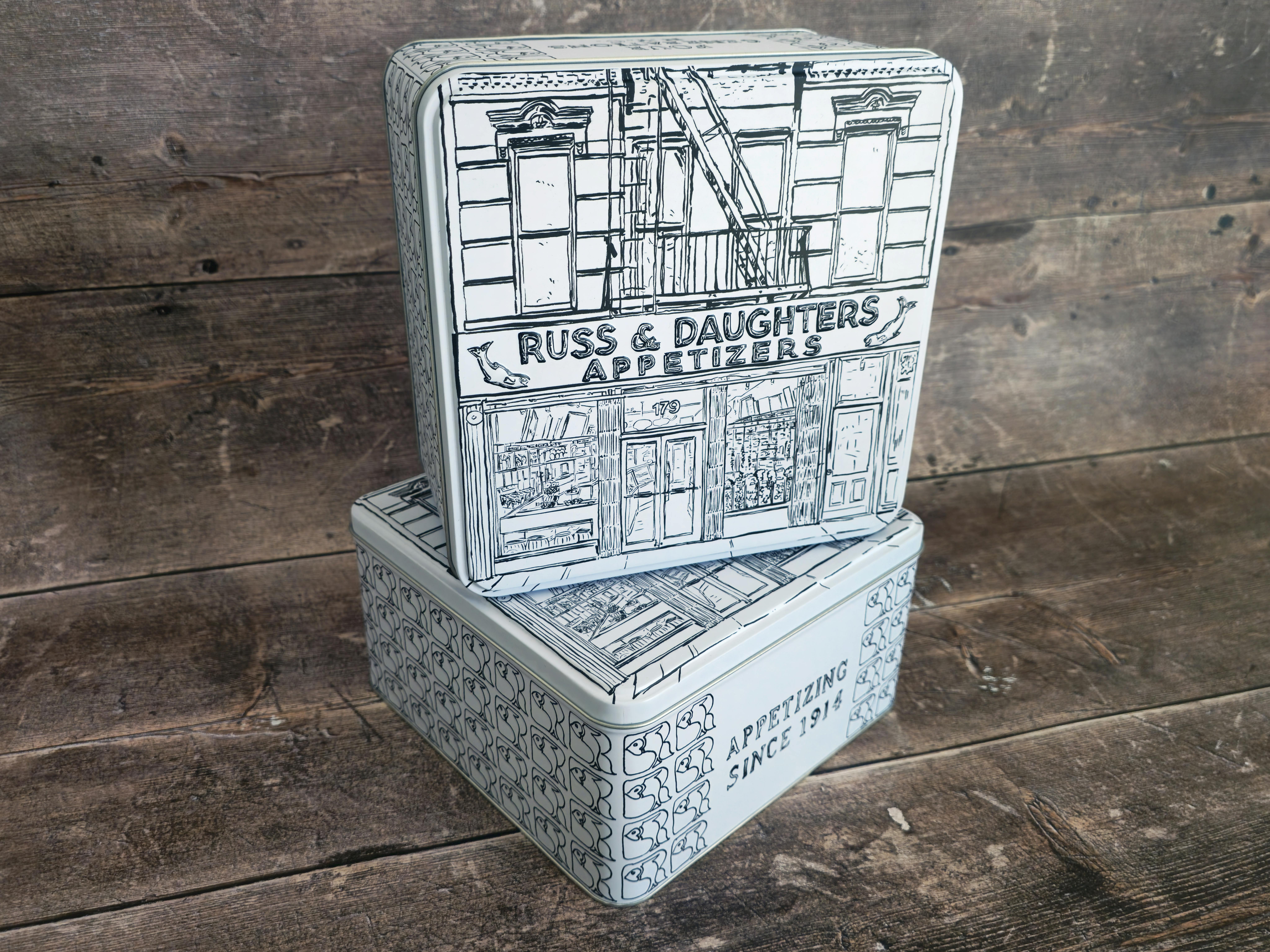 Tin Gift Box by Russ & Daughters