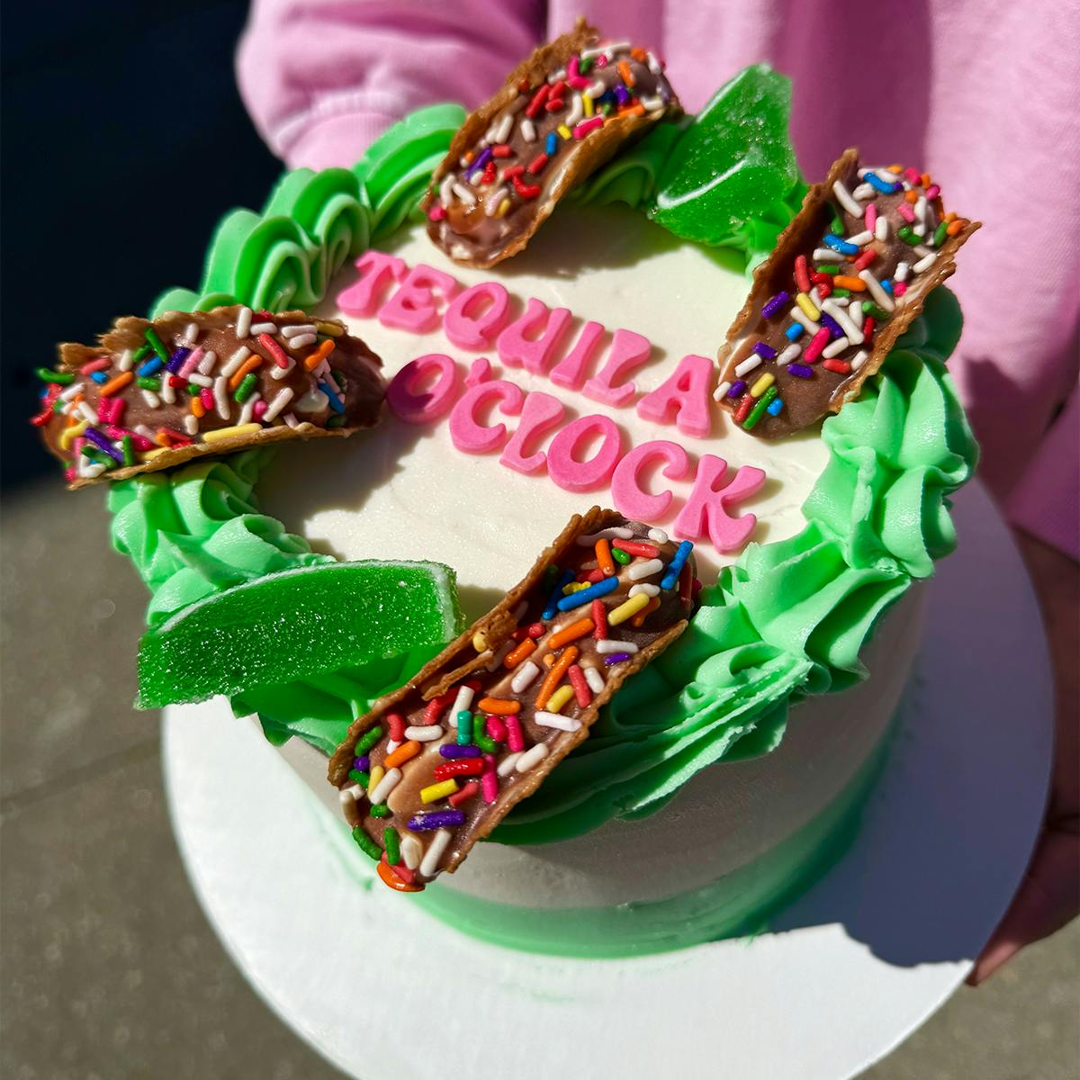 "Tequila O'Clock" Boozy Ice Cream Cake by Tipsy Scoop Boozy Ice Cream - Alternate image 2