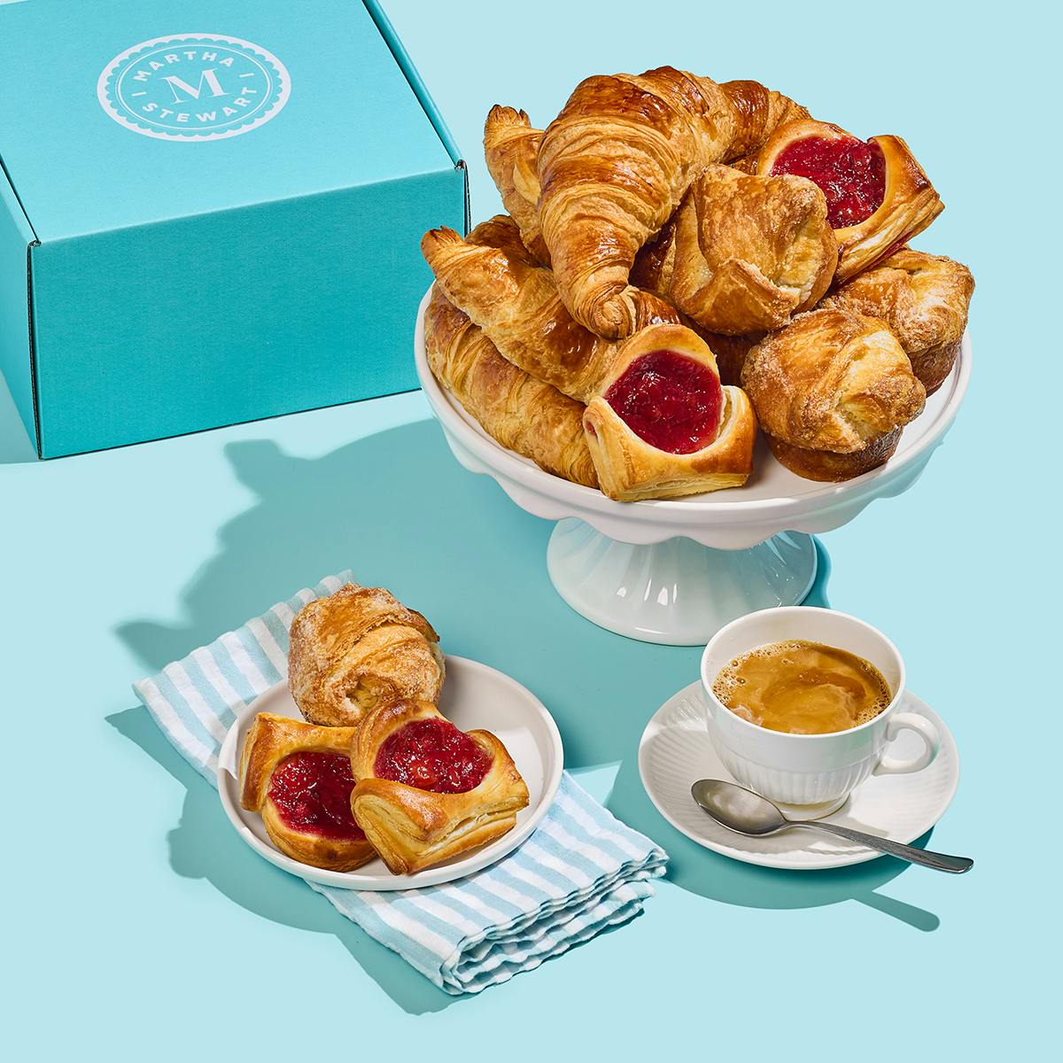 Martha Stewart's Favorite Pastry Assortment + The Peony Bouquet by Goldbelly x UrbanStems - Alternate image 1