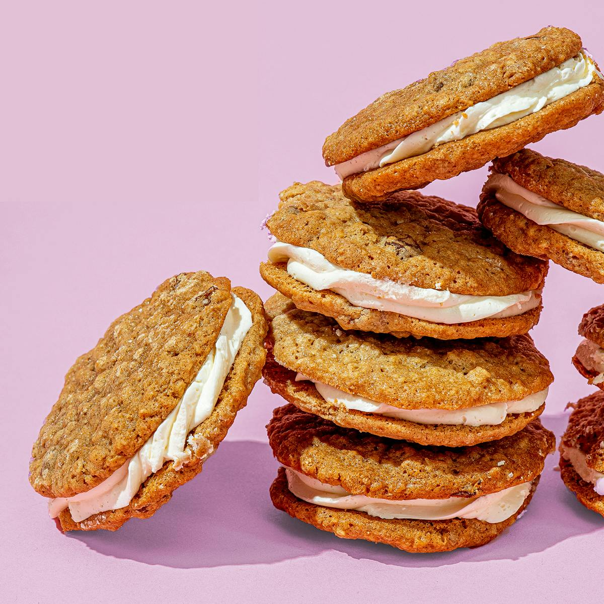 Carla Hall's Oatmeal Sandwich Cookies + The Melody Bouquet by Goldbelly x UrbanStems - Alternate image 2