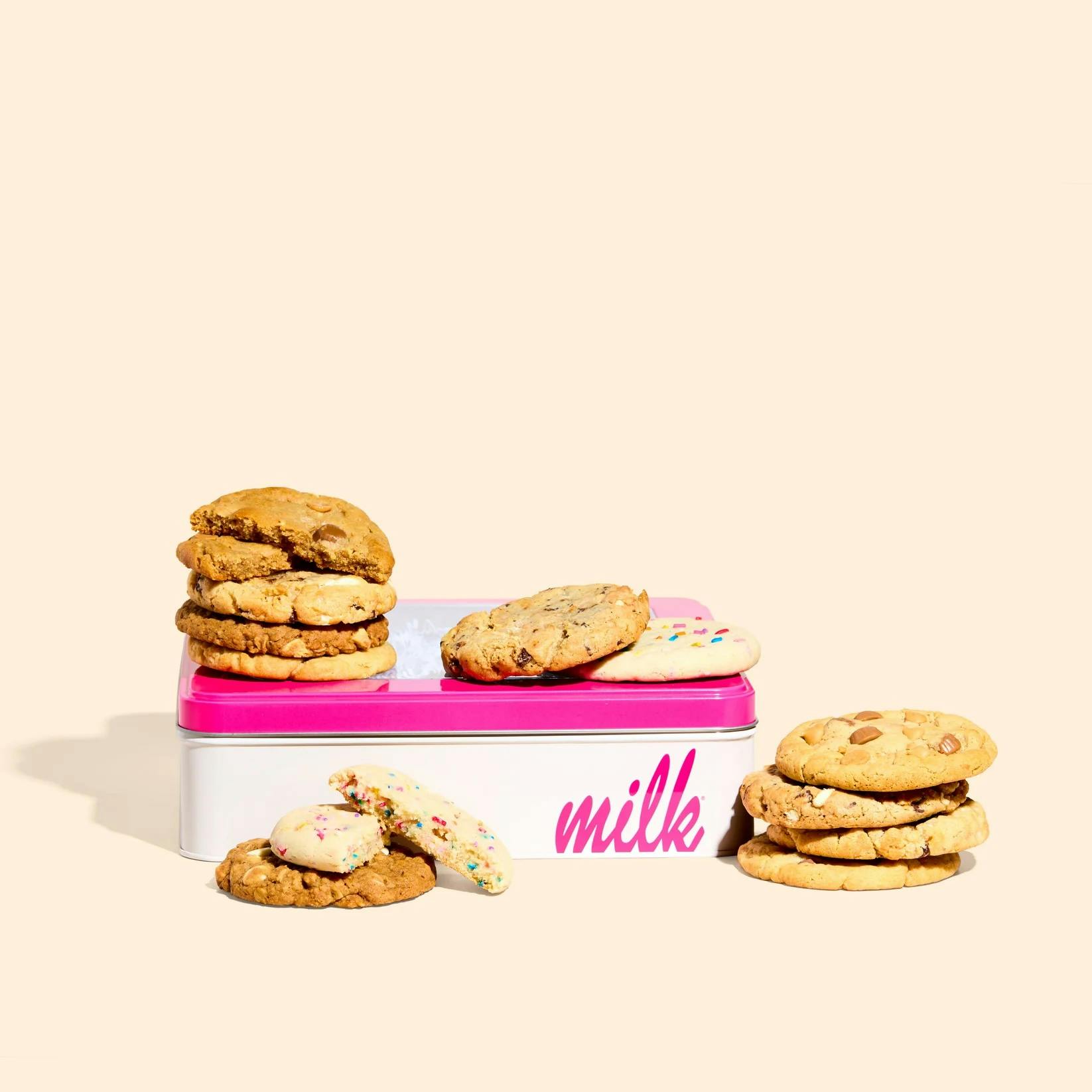 Assorted Cookie Tin - 12 Pack by Milk Bar - Alternate image 1