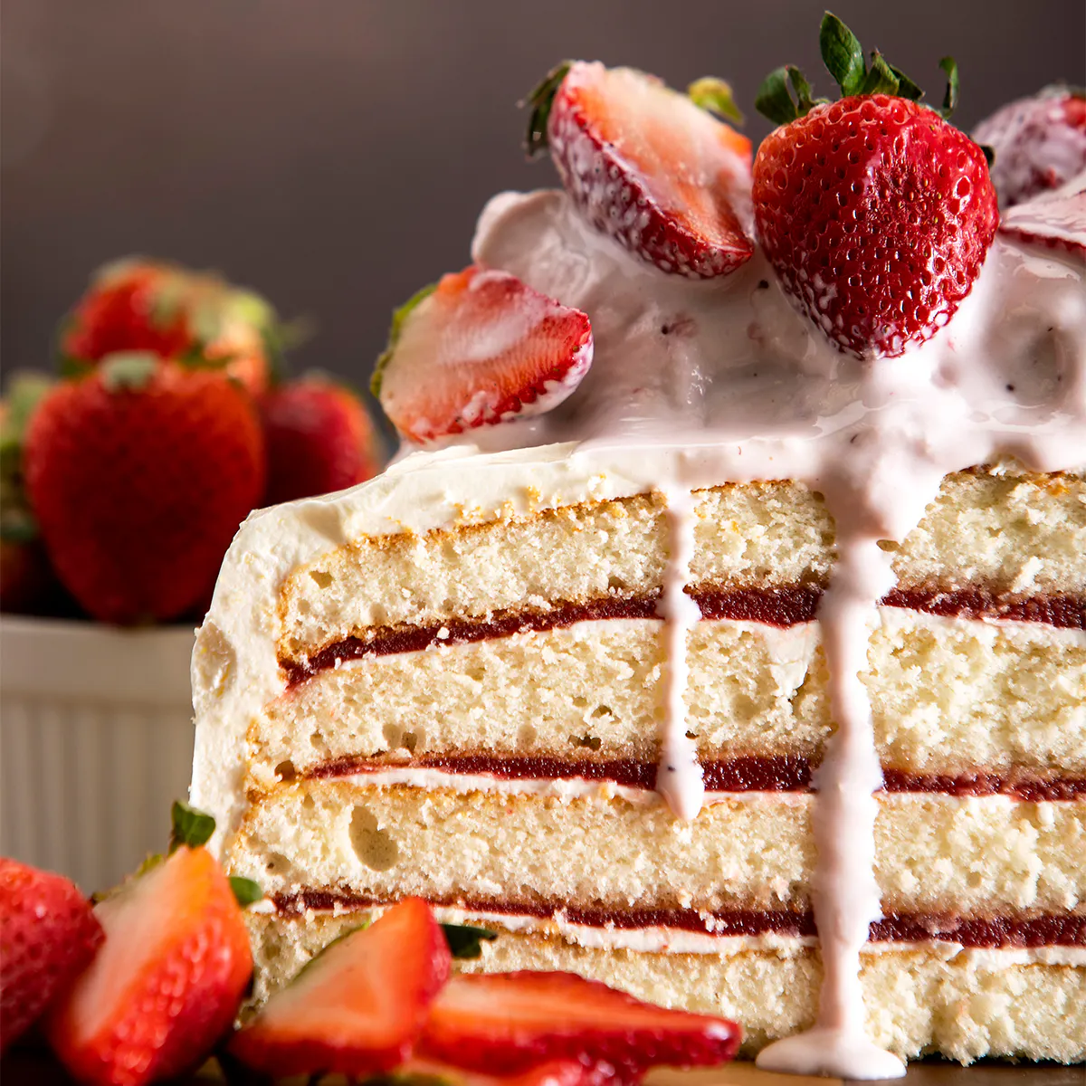 Strawberry Shortcake by Caroline's Cakes