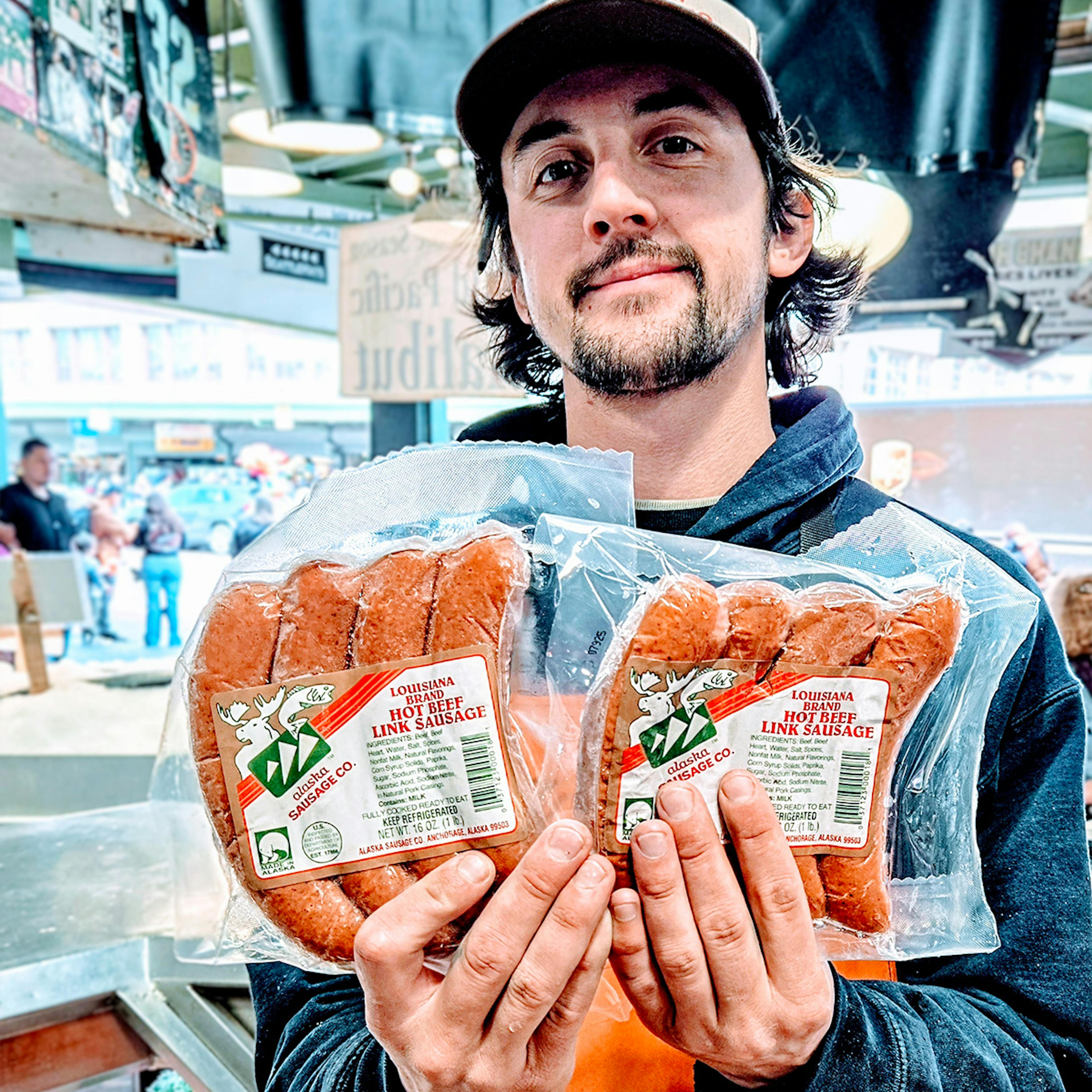 Louisiana Style Hot Links (4-pack) - 1 lb by Pike Place Fish Market