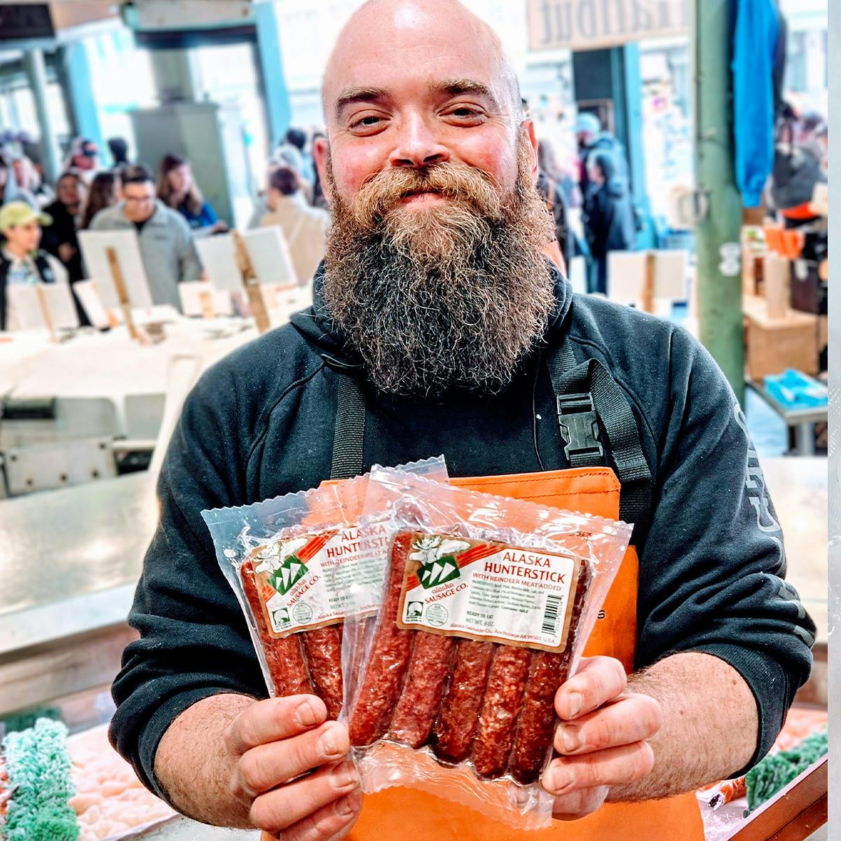 Alaskan Hunter Sticks with Reindeer - 8 oz by Pike Place Fish Market