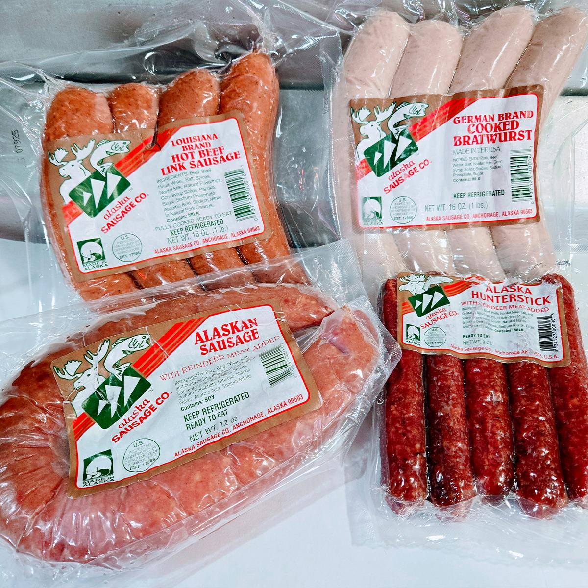 The Alaskan Sausage Pack - 3.25 lbs by Pike Place Fish Market - Alternate image 1