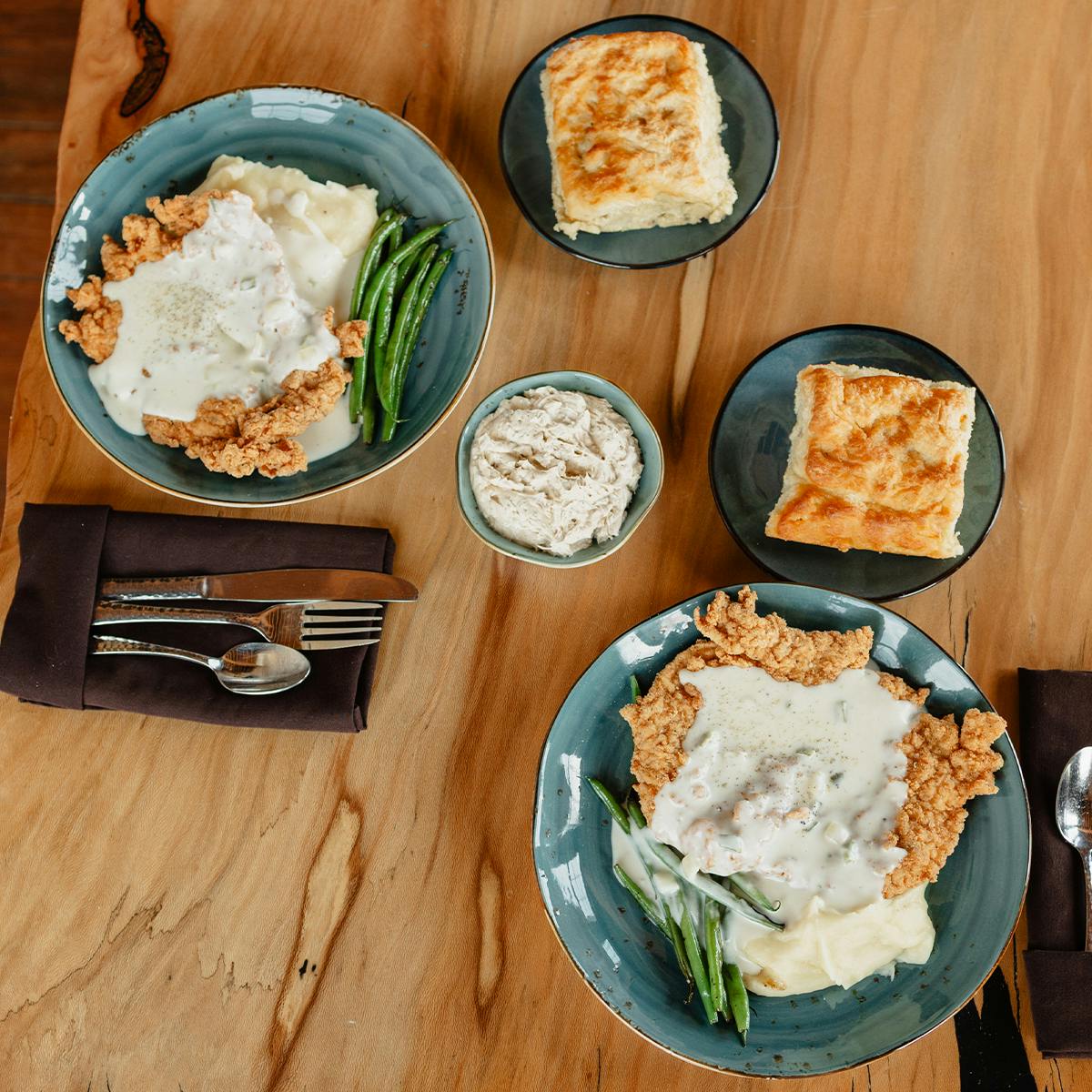 Chicken Fried Steak Dinner Kit by Reba's Place