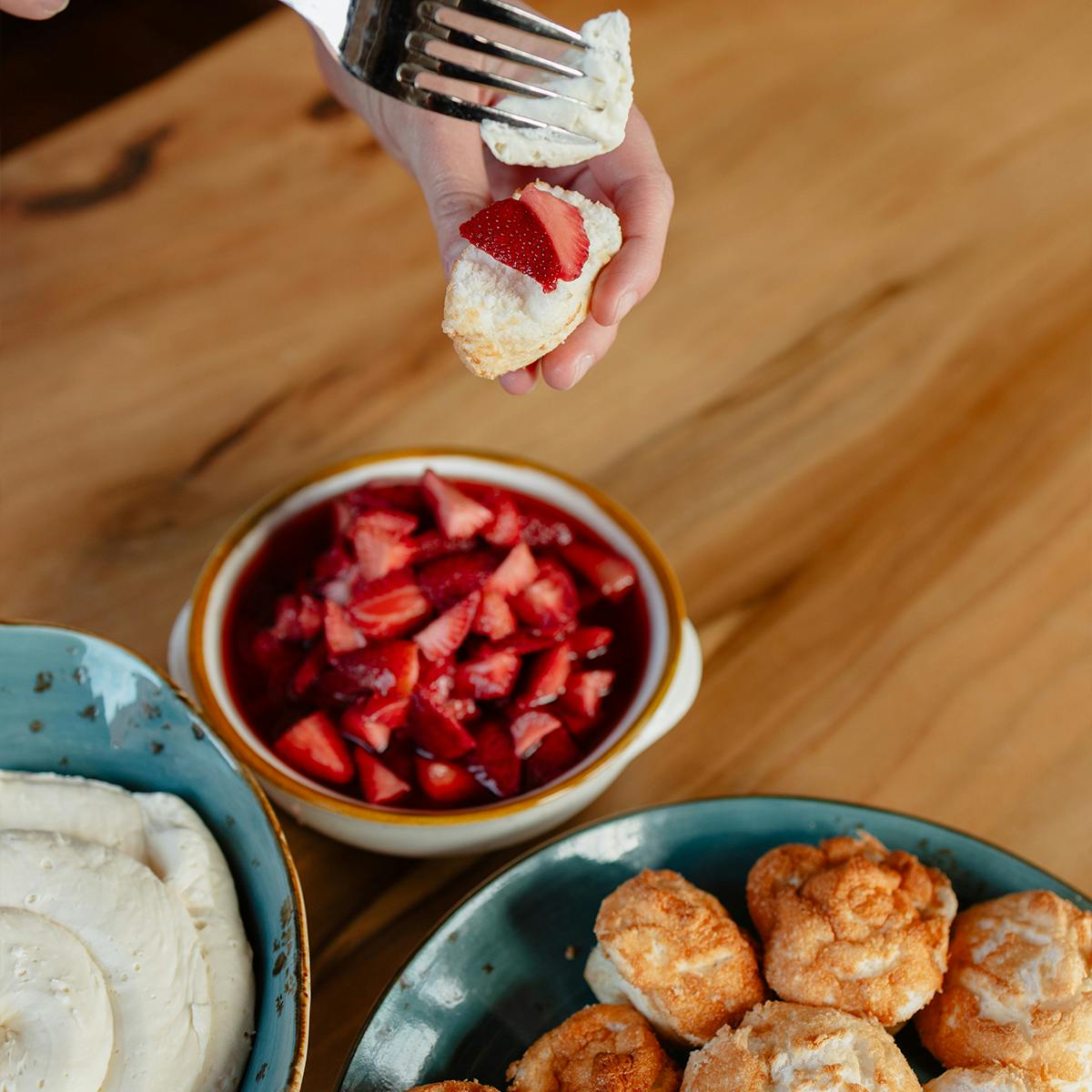 Bite-Sized Strawberry Shortcake - 12 Pack by Reba's Place - Alternate image 2