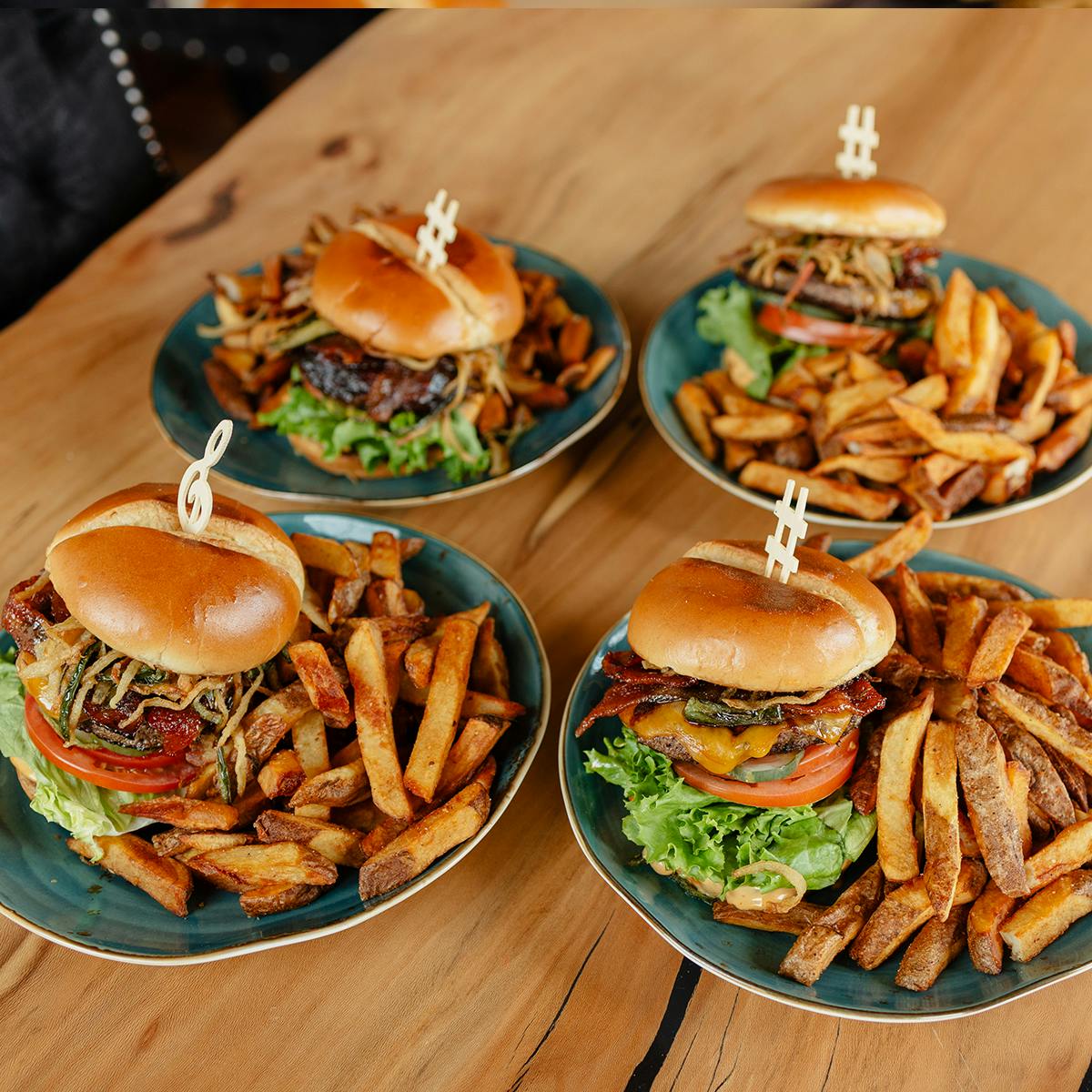 Cherry Coke BBQ Burger + Fries Kit - 4 Pack by Reba's Place - Alternate image 1