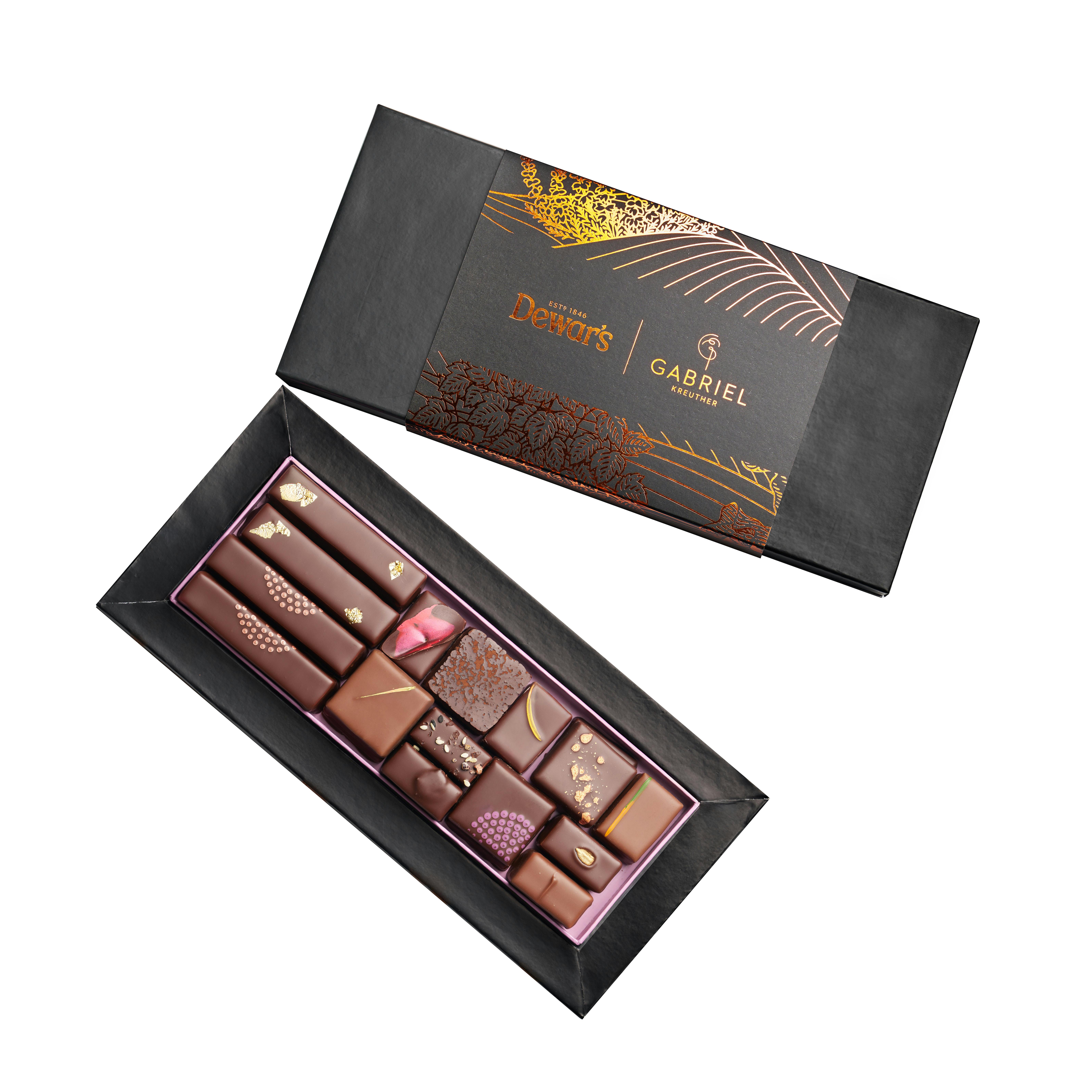 Dewar's x Kreuther Limited Edition Chocolate Collection - 19 Piece by Kreuther Handcrafted Chocolate