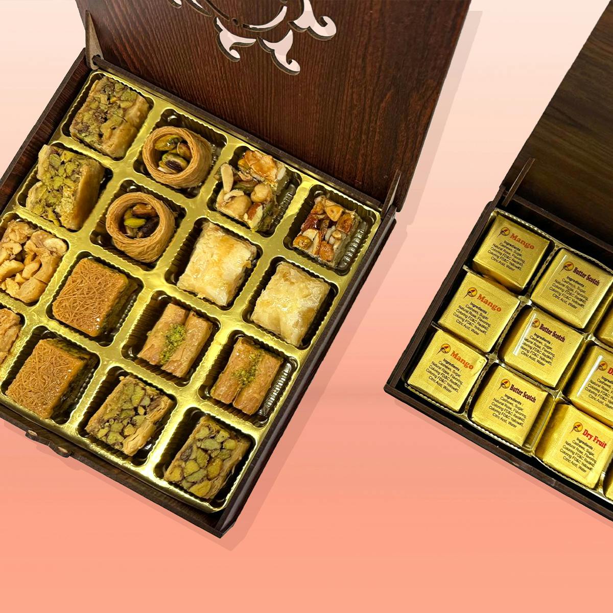 Baklava & Bites Delights Gift Box by Sukhadia's - Alternate image 2