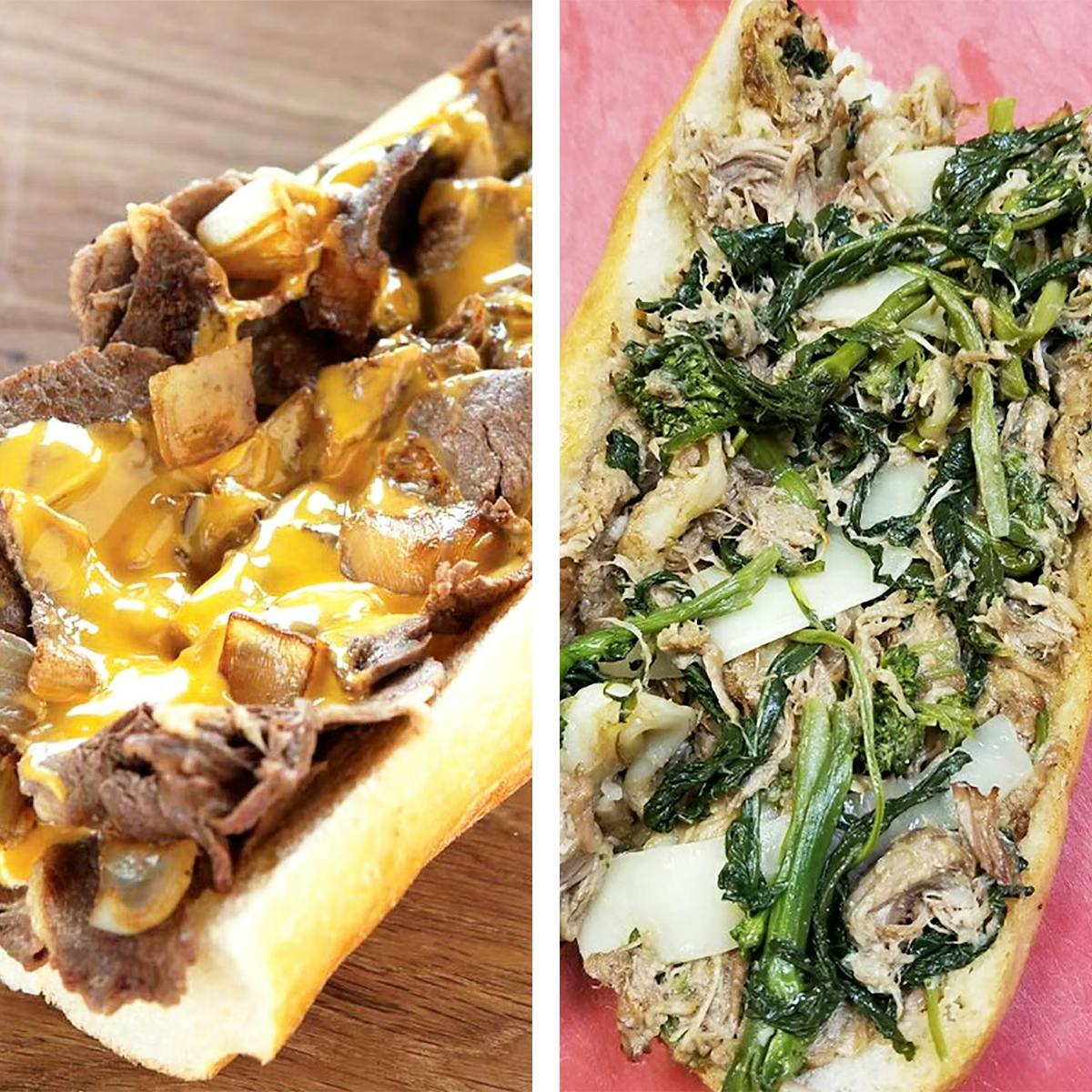 Cheesesteaks + Roast Pork Broccoli Rabe Sandwiches: Buy 4, Get 2 FREE by Campo's Philly Cheesesteaks