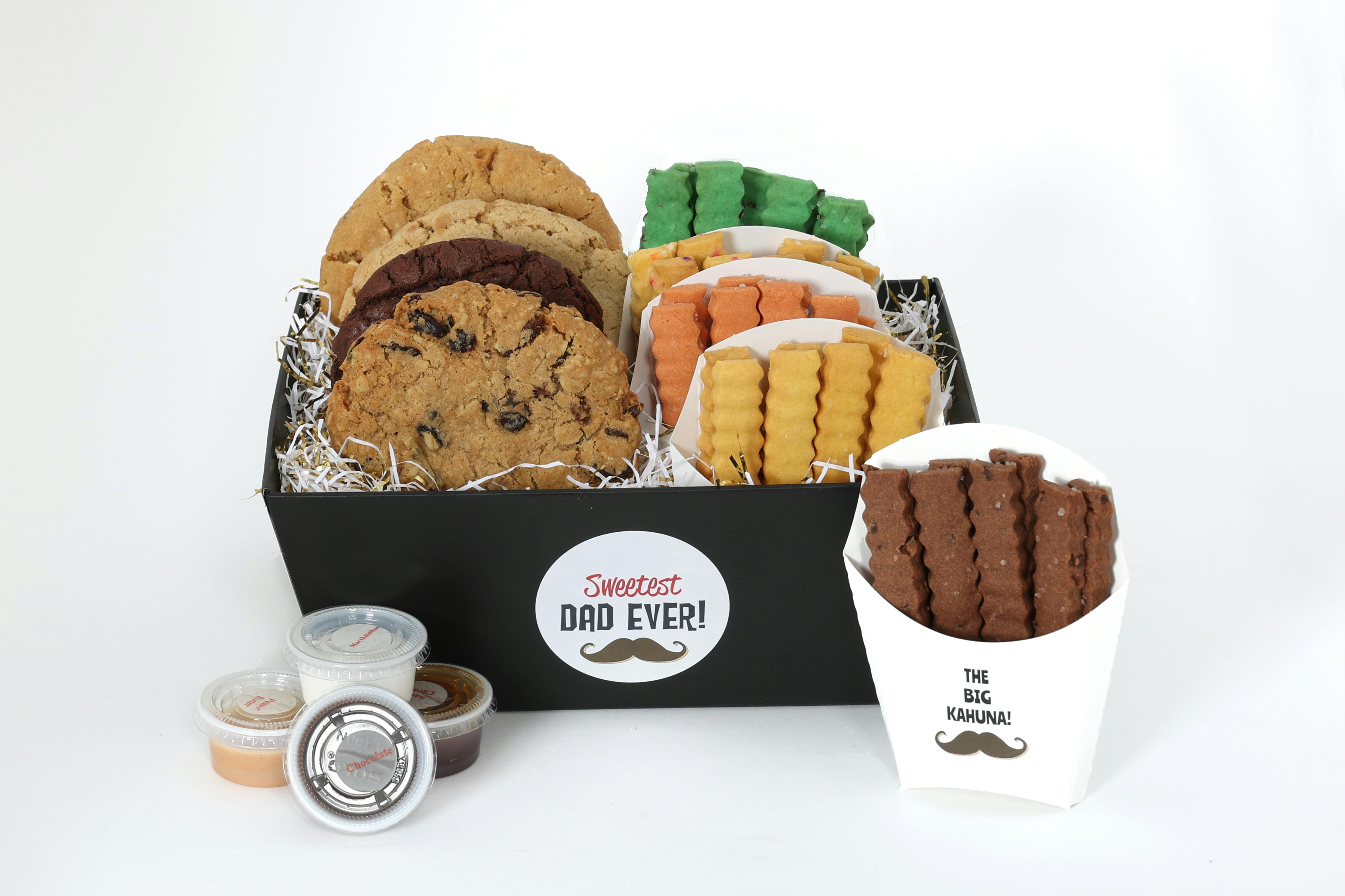 Father's Day Cookie Gift Basket by The Cookie Joint