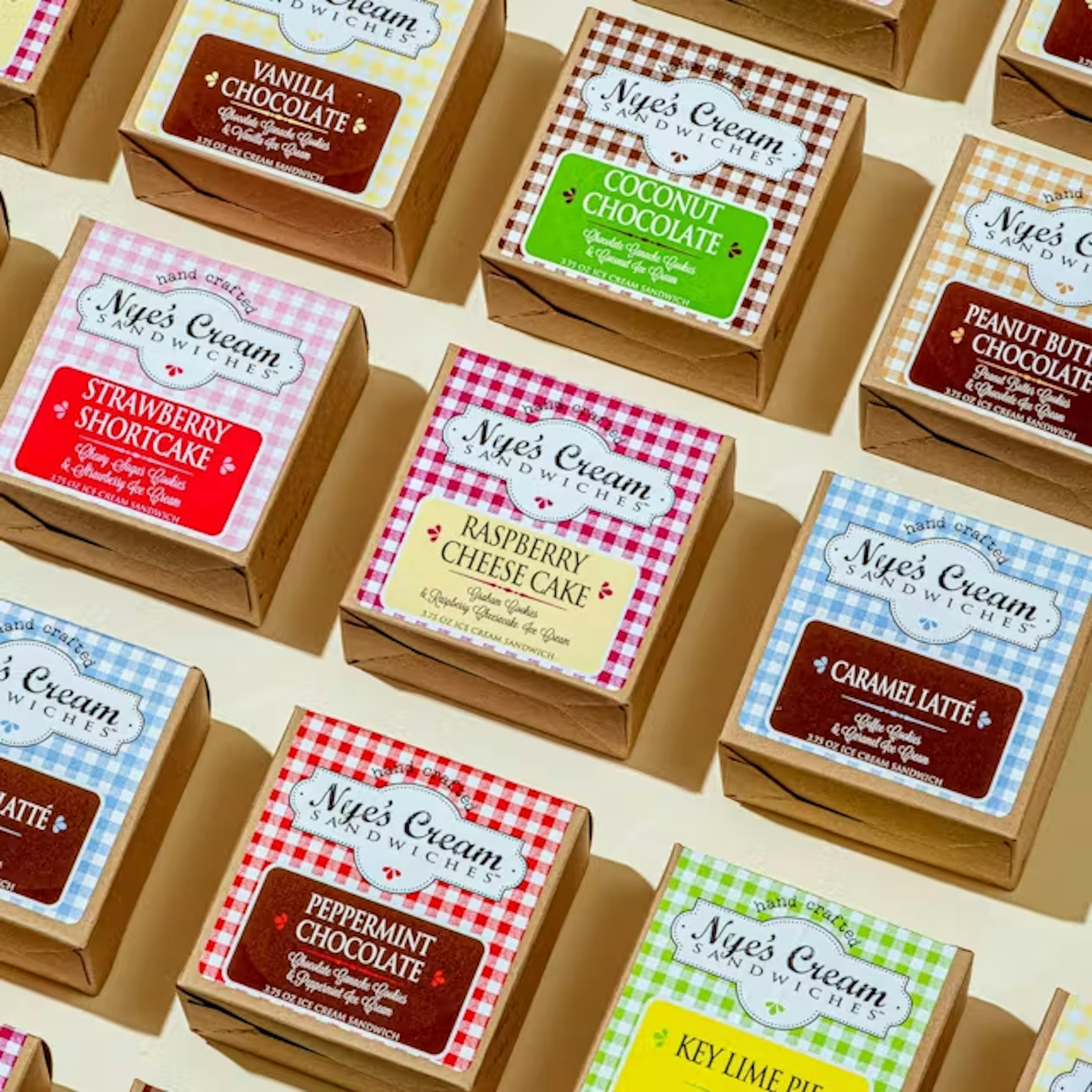 Ice Cream Sandwiches: Buy 8, Get 8 FREE by Nye's Cream Sandwiches - Alternate image 1