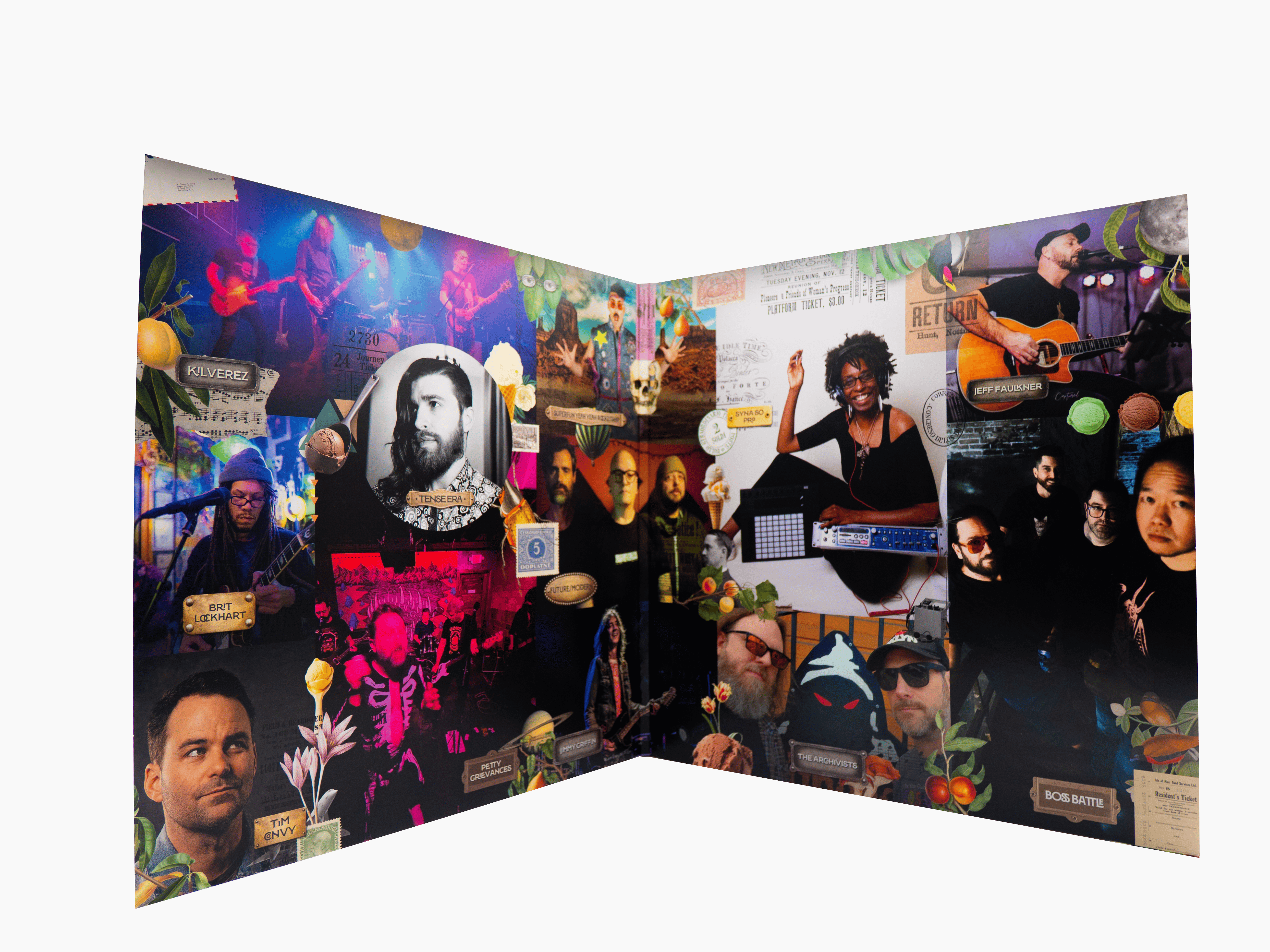 “Songs About Ice Cream: Tasty Trax on Wax” Vinyl by Clementine's Naughty & Nice Ice Cream - Alternate image 2