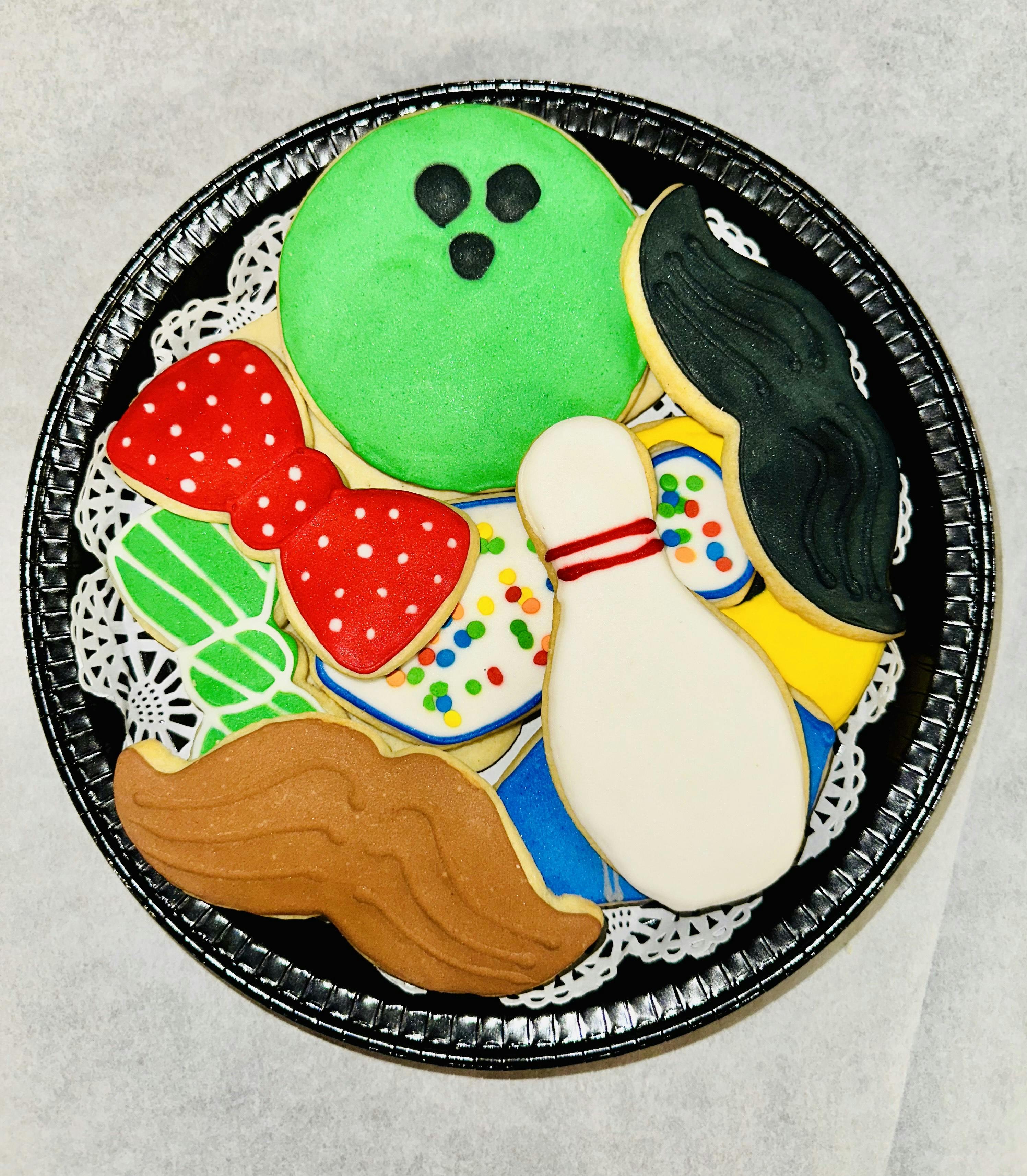 Father's Day Sugar Cookie Platter by Bread and Roses Bakery