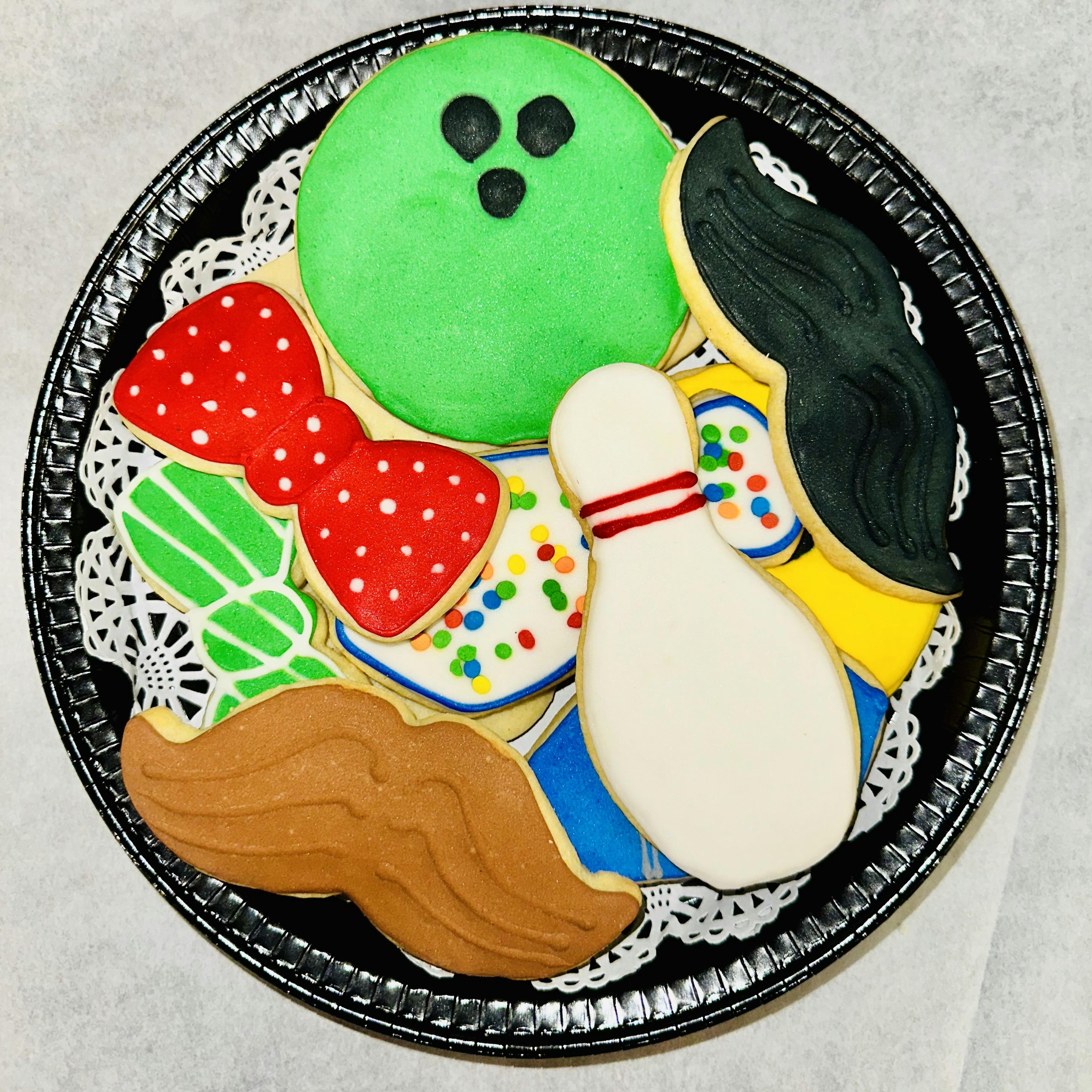 Father's Day Sugar Cookie Platter by Bread and Roses Bakery